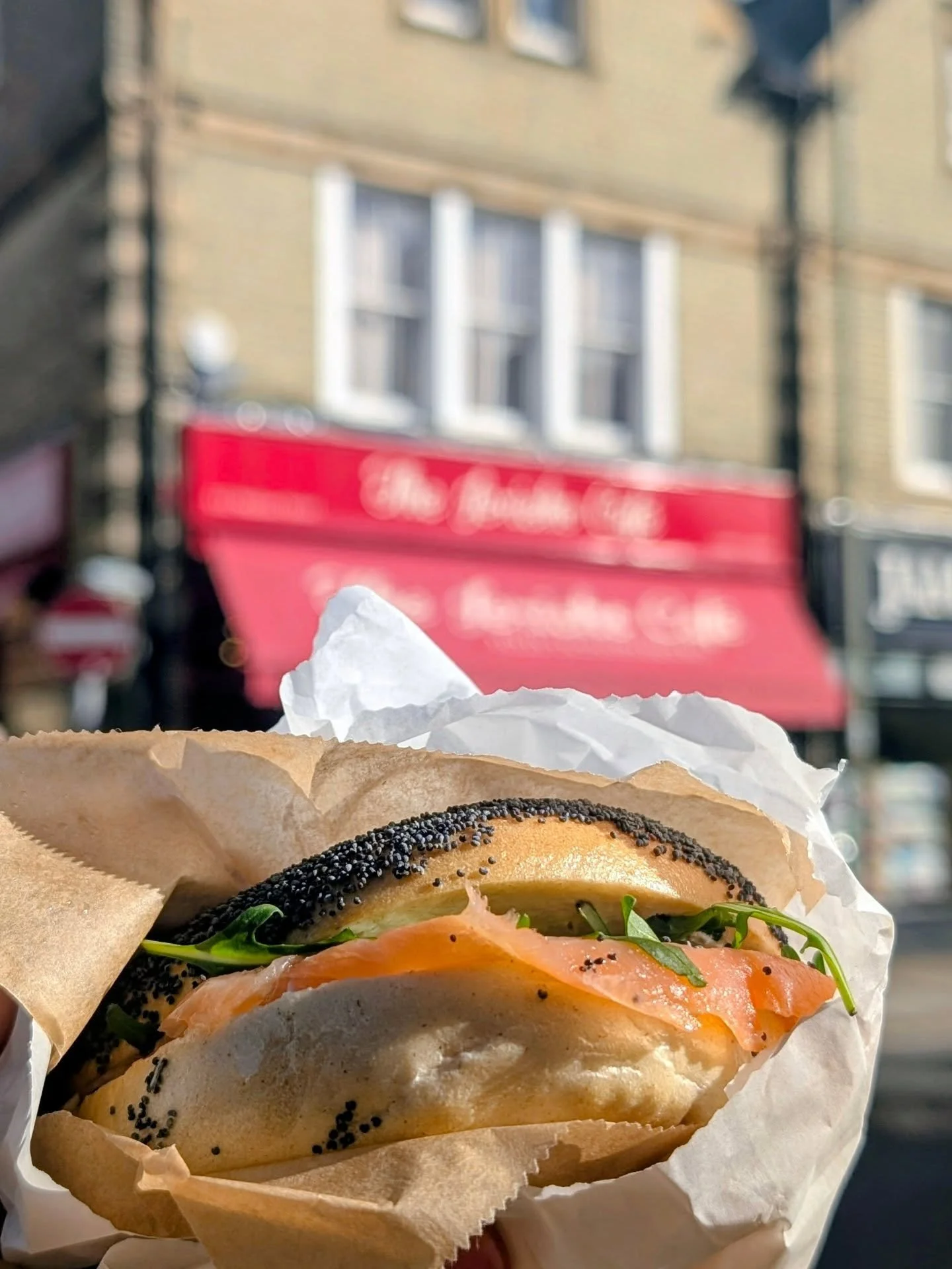 Busy eating bagels ♥️🥯
You KNOW Bitten meetings always include food 😋
Lovely to see Ruth & Johan @thejerichocafe today. The Jericho Cafe website was one of my earliest projects, and remains one of my favourites (we're currently making