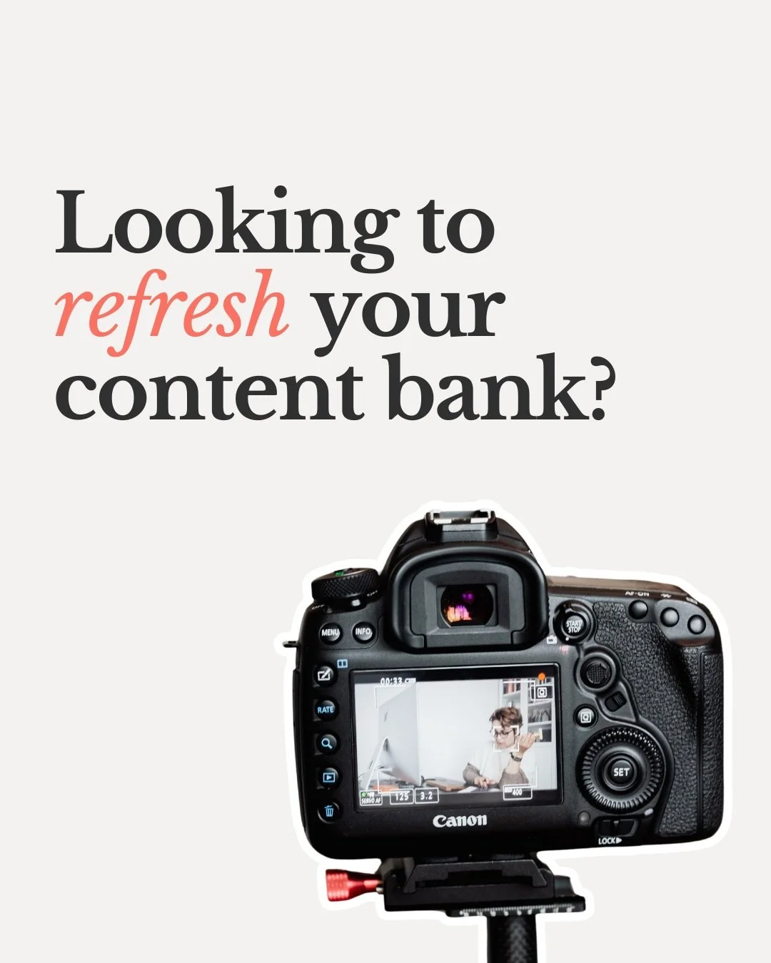 Update your content bank for the new year📸

Using fresh images and videos on your social media is important!

Here at Bitten Digital, we host customised content shoots to take the stress off your shoulder. You will leave with high quality imagery an