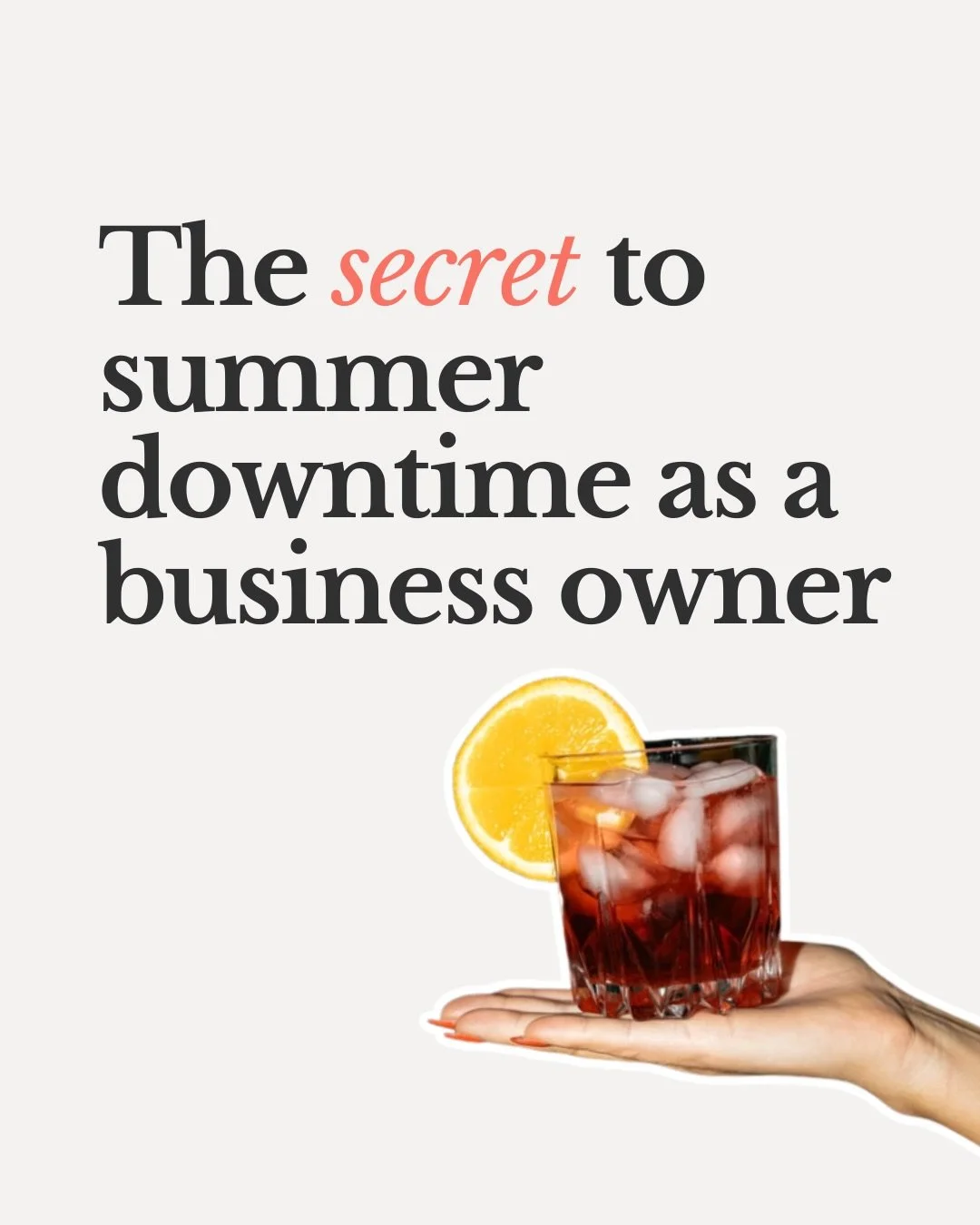 The secret to taking a break this summer without losing your momentum isn&rsquo;t about shutting down your business; it&rsquo;s about shifting how you run it. 🌴

Swipe through to see my suggestions to keep you going this summer⚡️

#OxfordMarketing #