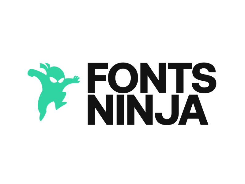 fonts ninja logo