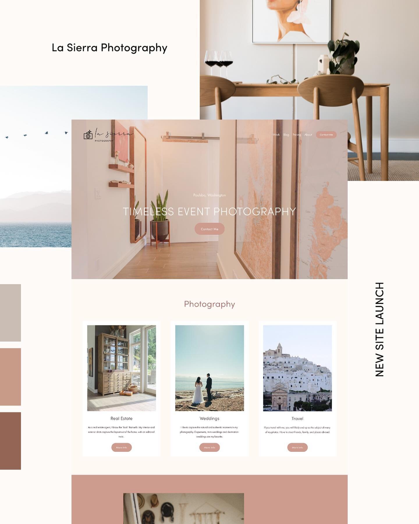 ✨New site launch✨

This photography client wanted to combine her real estate, wedding and travel photography on one site, and requested an overall redesign using earthy tones and a minimal approach.