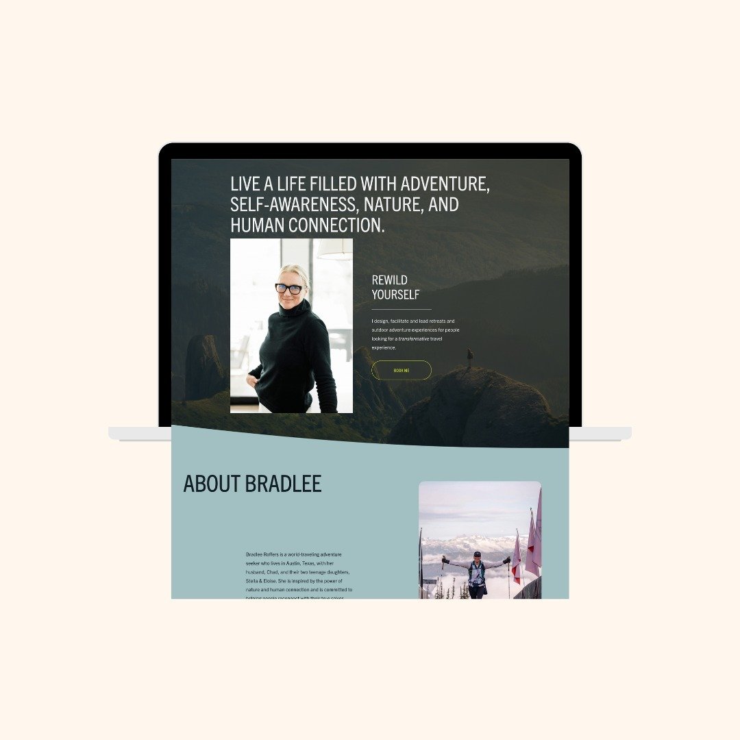 Yay! I'm so lucky that I get to work with such interesting, diverse and inspirational people. 

Some recent site launches include:

🎉 Adventure retreat curator Bradlee Roffers, 
🎉 Top rated dog trainers Force Free DC, 
🎉 Organisational culture and