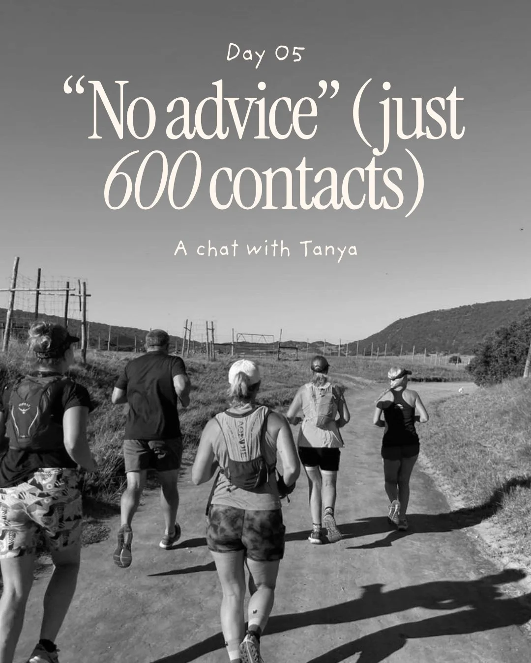 Day five of chatting to real people about marketing things led me to Tanya. Tanya manages a local BnB and is also our chief run club organiser. Over coffee at the Bell I asked if I could pick her brain about marketing. 

After laying out my situation