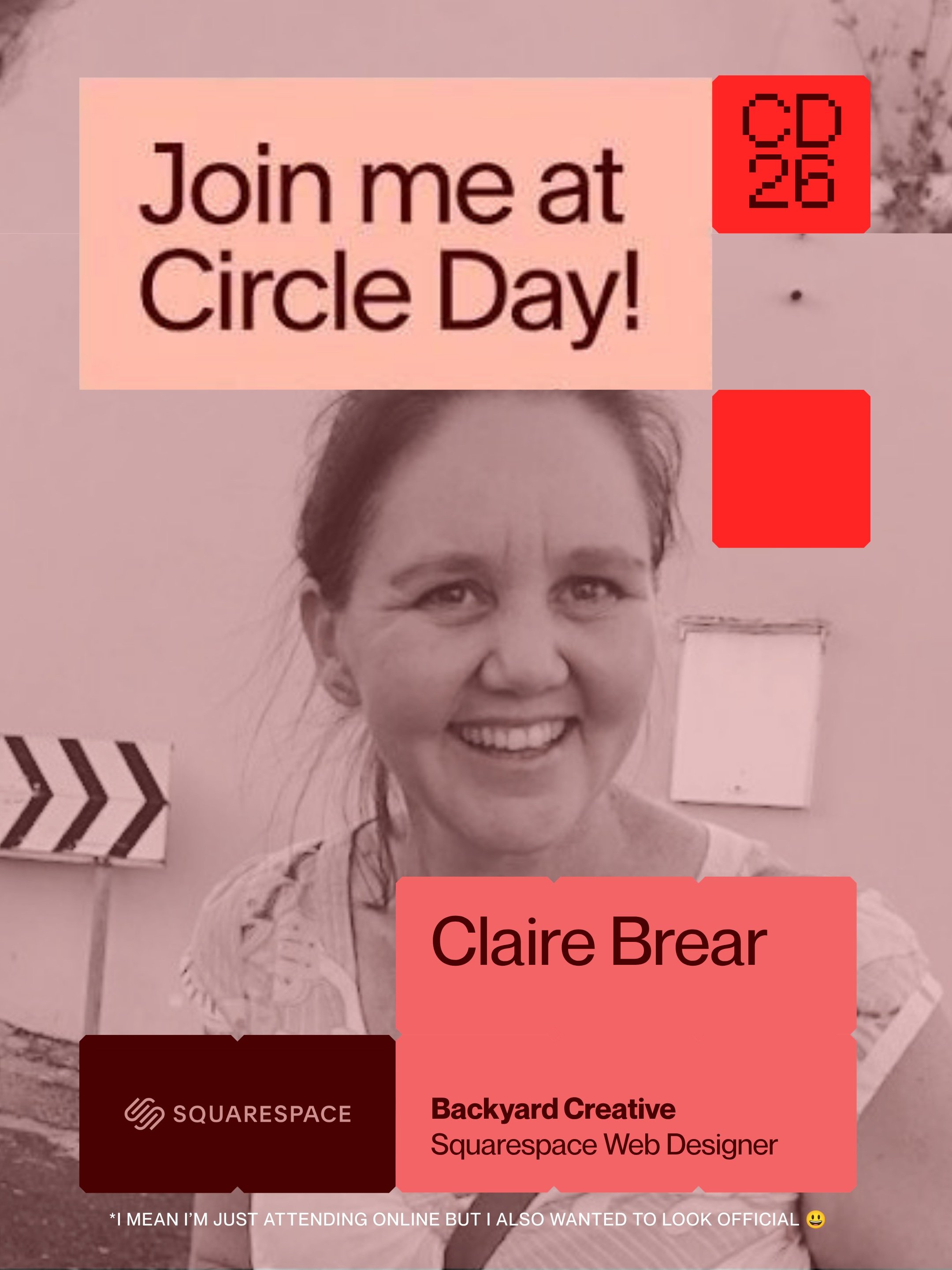 Squarespace Circle Day 2026 is nearly upon us! This has truly been a highlight the last two years I have attended, and I've learned so much from fellow creatives, designers, copywriters, digital strategists and people building beautiful online spaces