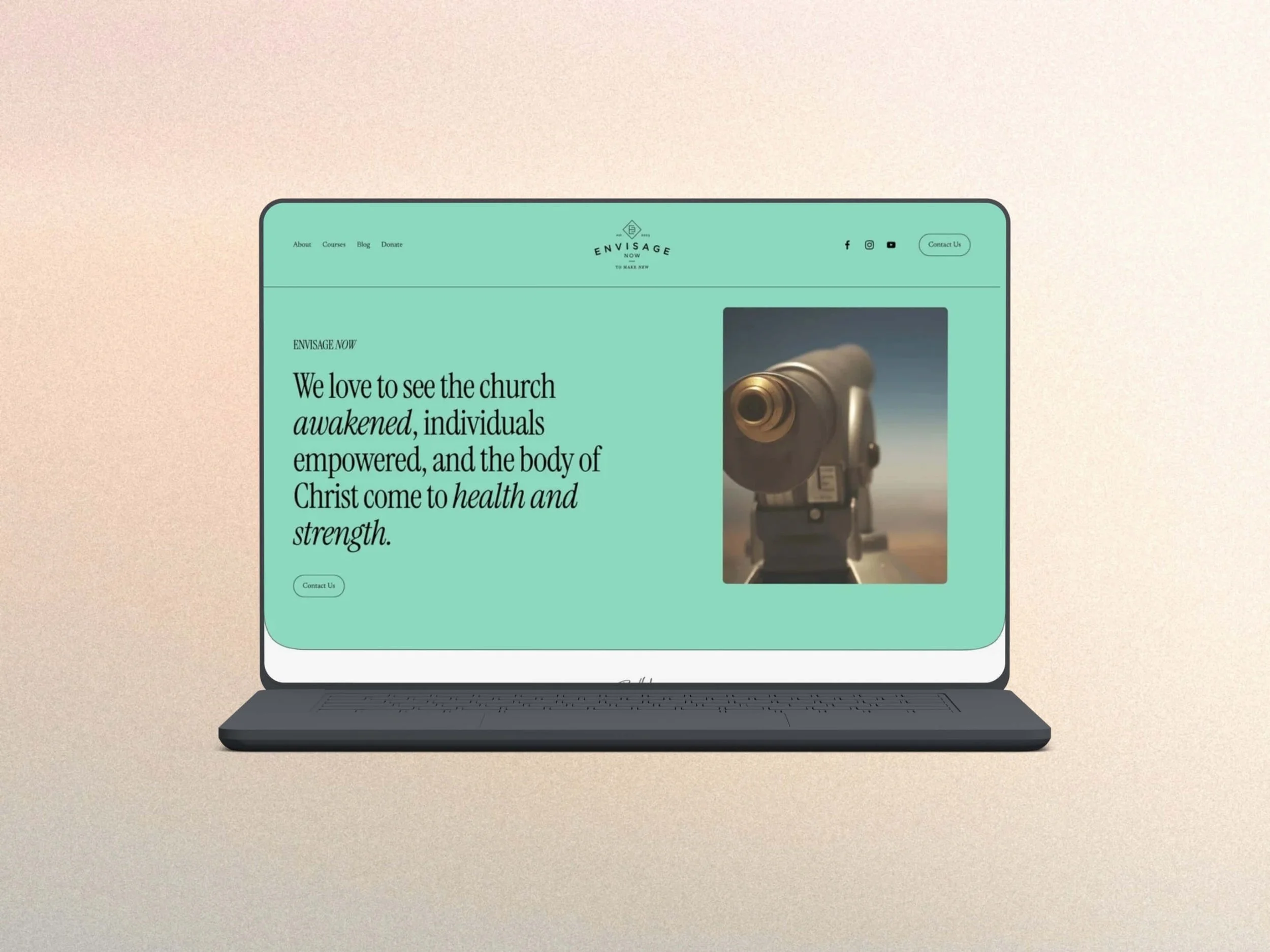 Envisage Now · Speaker Website