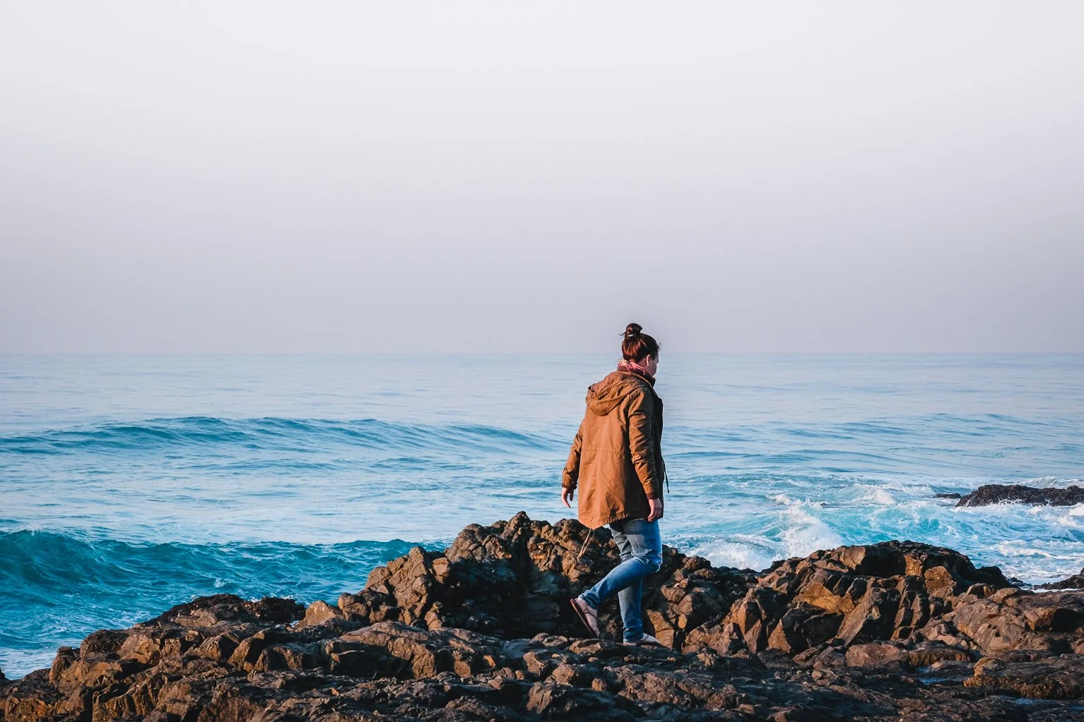 Claire Brear Squarespace Web Designer at the sea