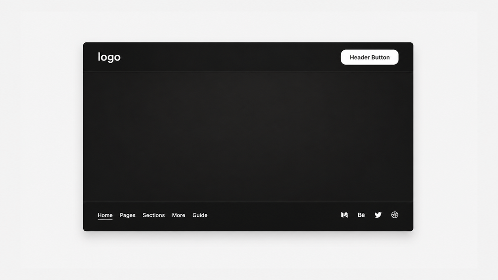 Four Corner Navigation Plugin from Ghost