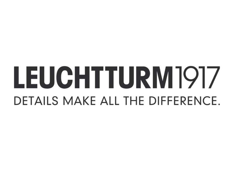 Leuchtturm 1917 logo with the tagline "Details make all the difference."