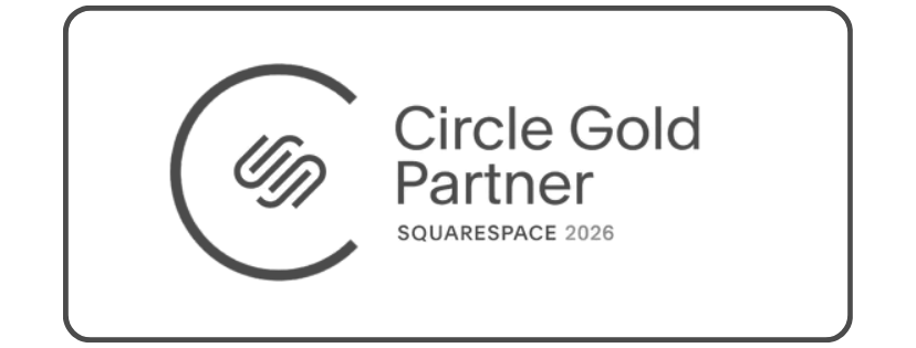 Squarespace Circle Gold Partner 2026