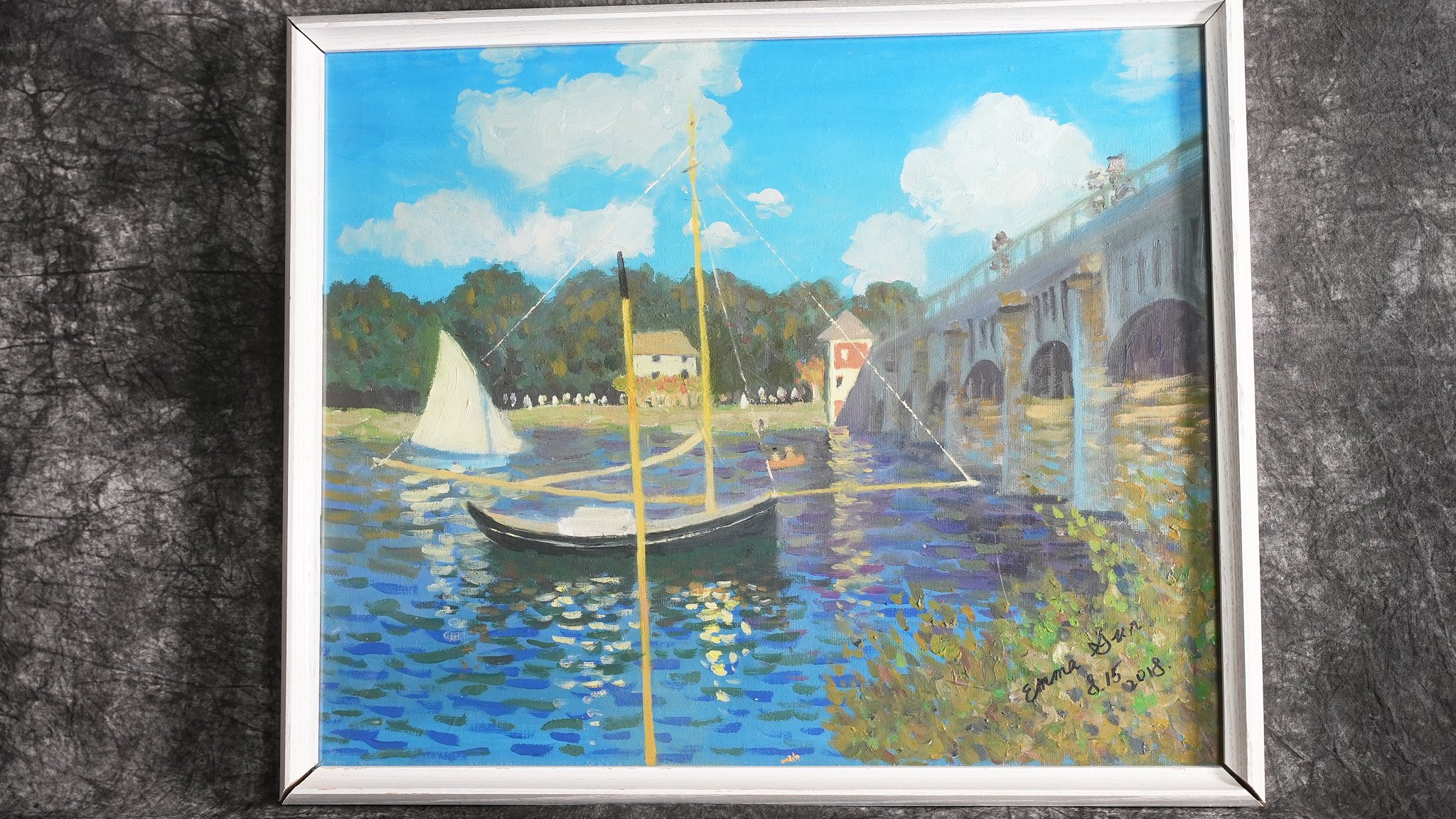 "Monday morning" by Emma Sun
Oil on canvas
Starting bid: 300 RMB