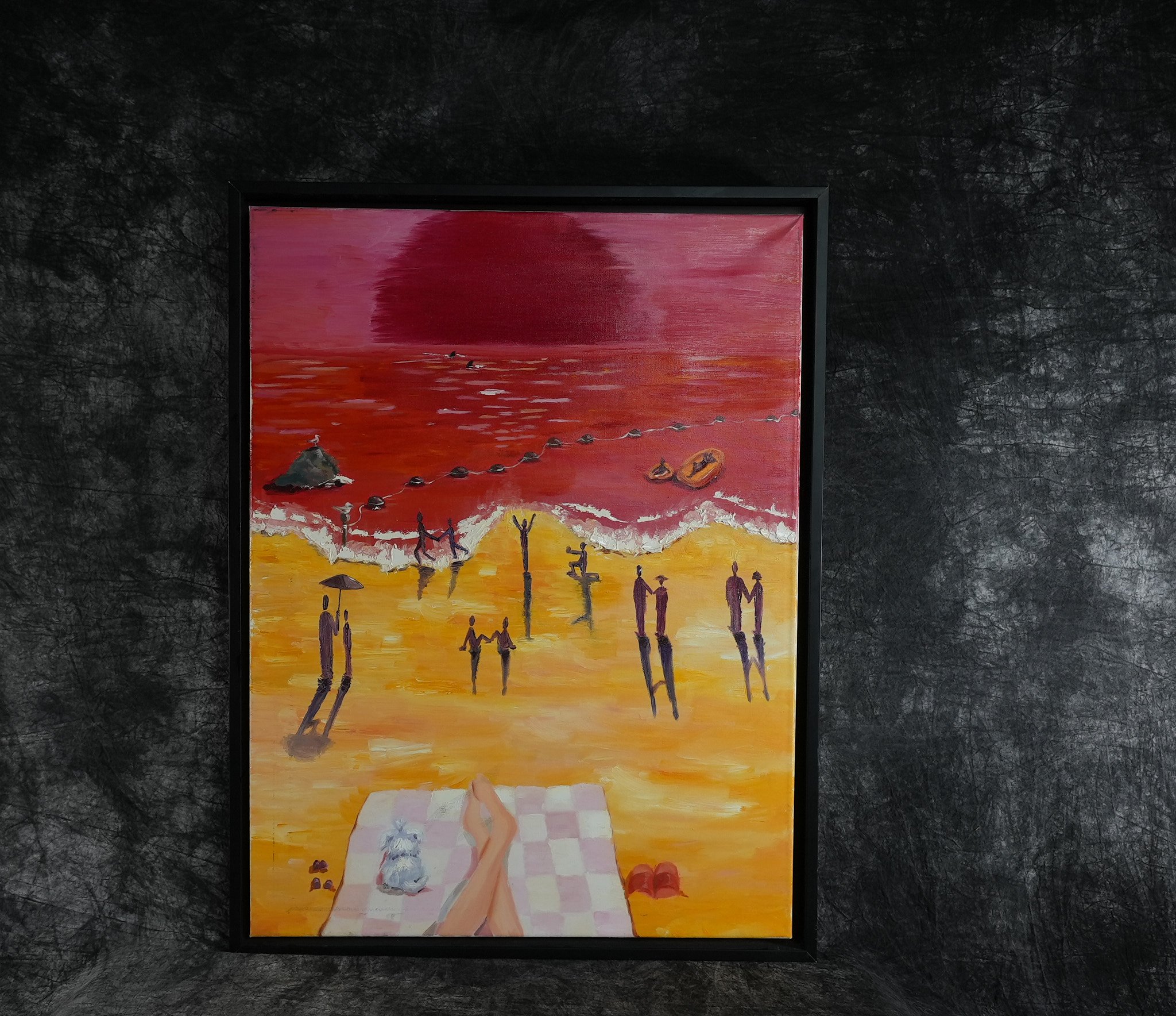 "Red" by Vivian. G10.
Acrylic.
Starting bid at: 950 RMB