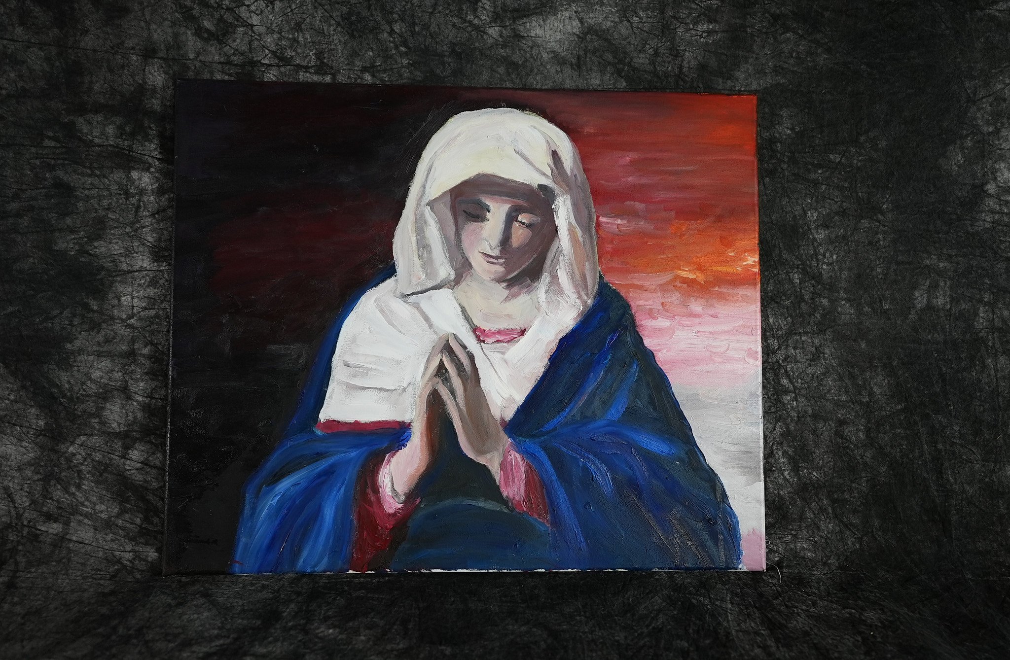 "Mary" by Ava Zhao G9R
45 x 55 cm
Oil on Canvas
Starting bid: 450 Rmb