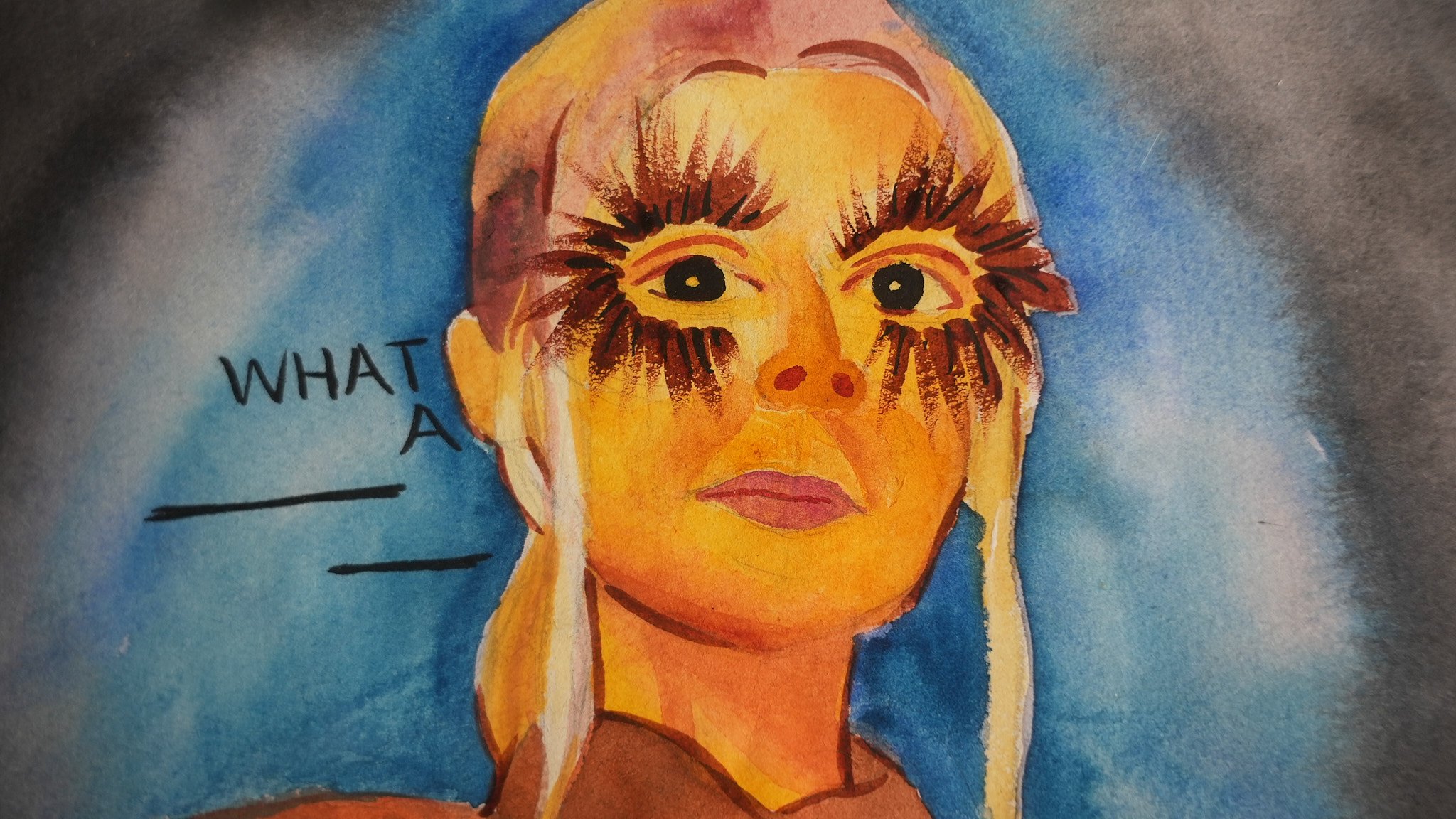 "Jules" by Daniel Jiang
Watercolor on canvas
26 x 37 cm
Starting bid: 250 RMB