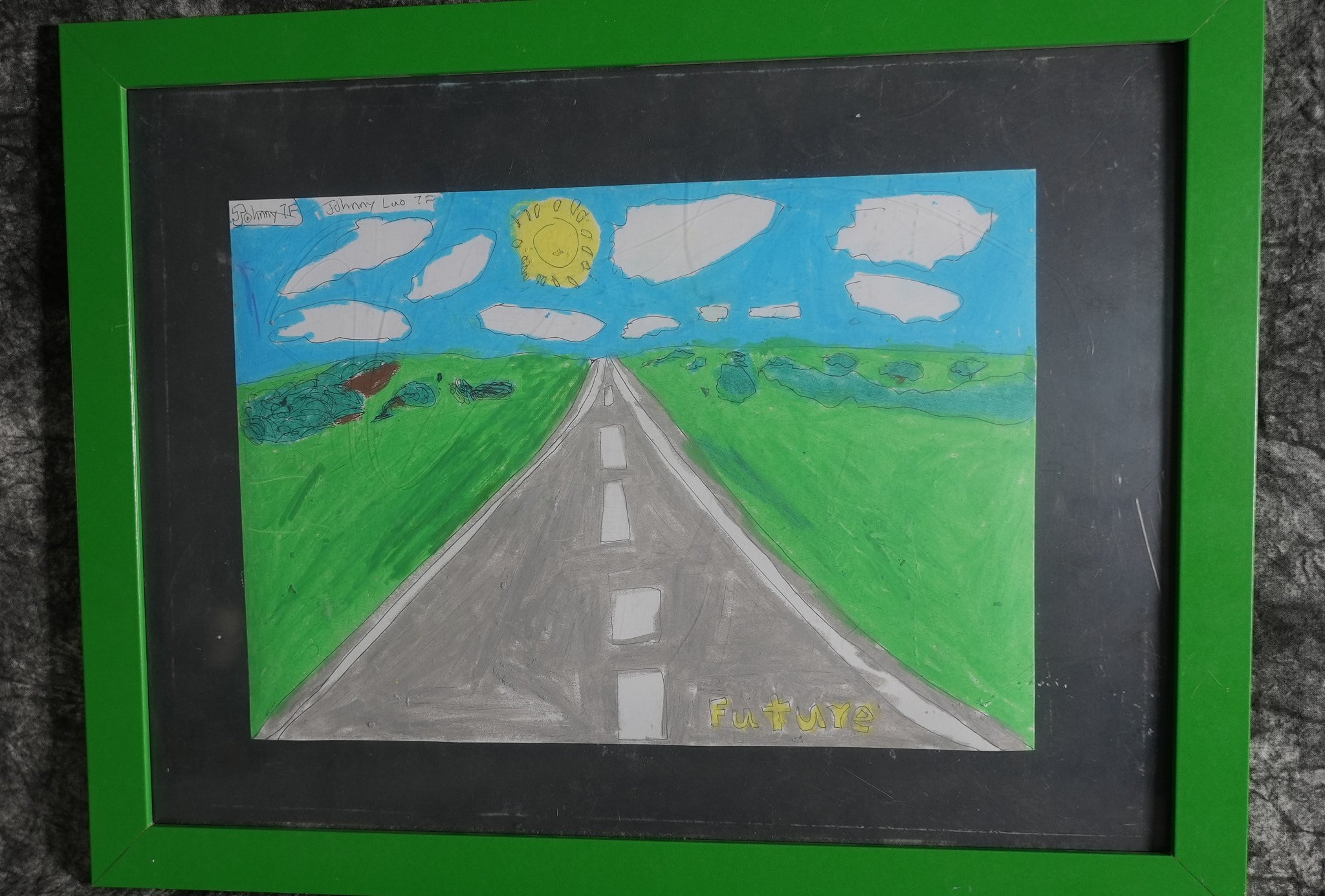 Future by Johnny Luo G7
Oil pastel on paper
21 x 29 cm
Starting bid: 50 RMB
