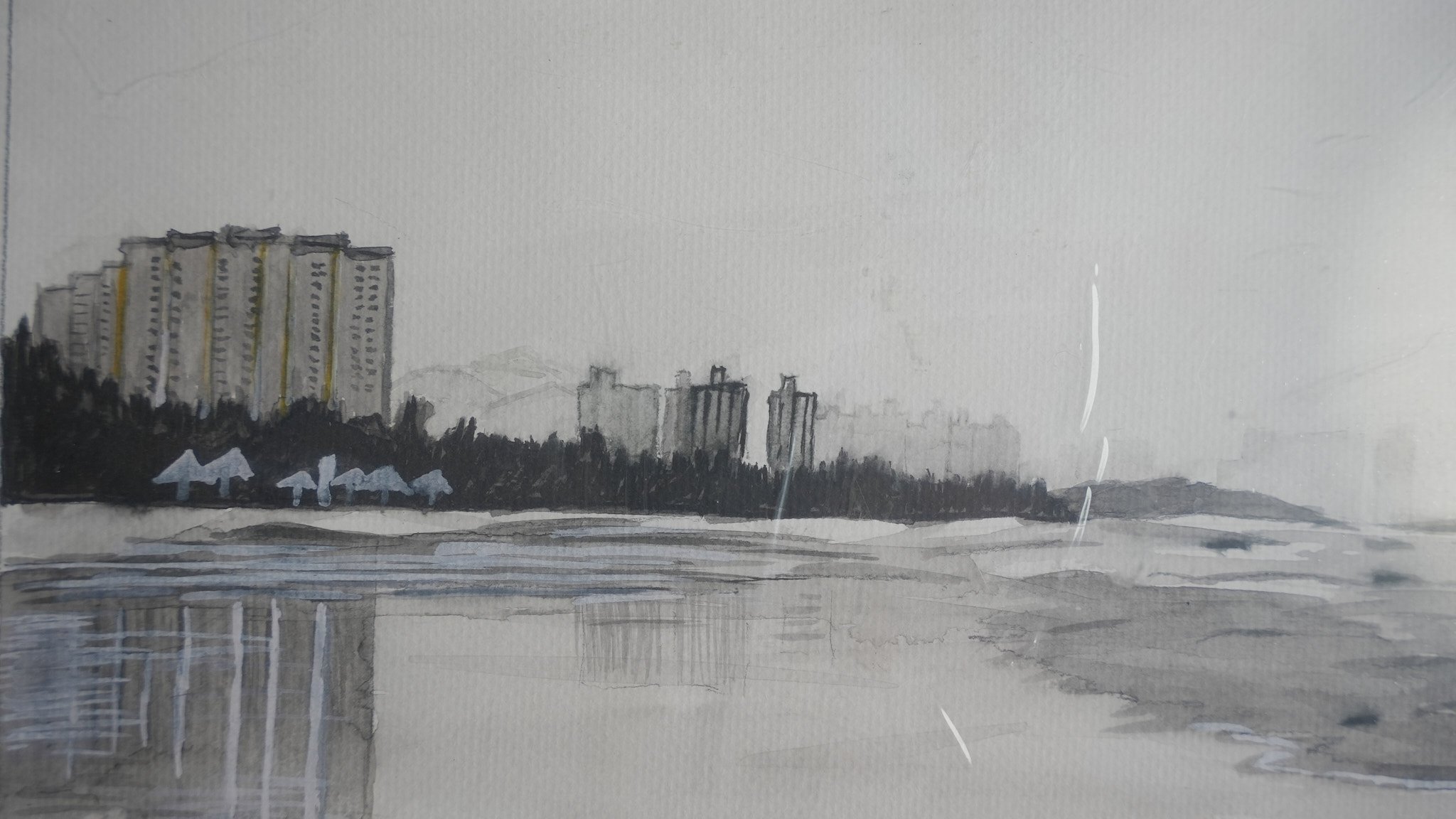 Landscape by Jessica Li
Watercolor on paper
29 x 42 cm
Starting bid: 300 RMB