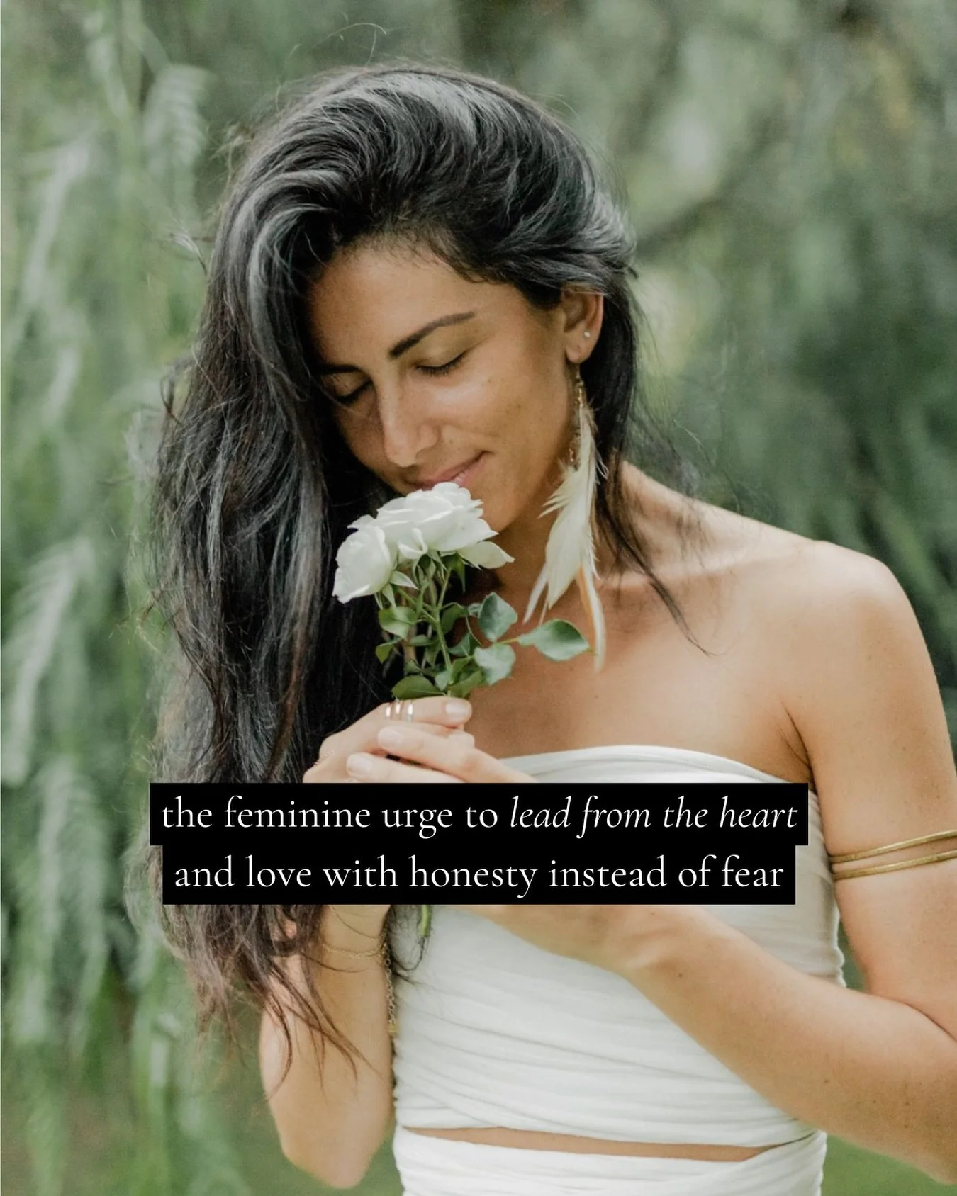 So many women wait for men to lead in love - to open first, to go deep first, to say what they feel first.

But here&rsquo;s the truth:
The feminine was never meant to wait&hellip; because she holds the wisdom of the heart. ❤️

In the very beginning,