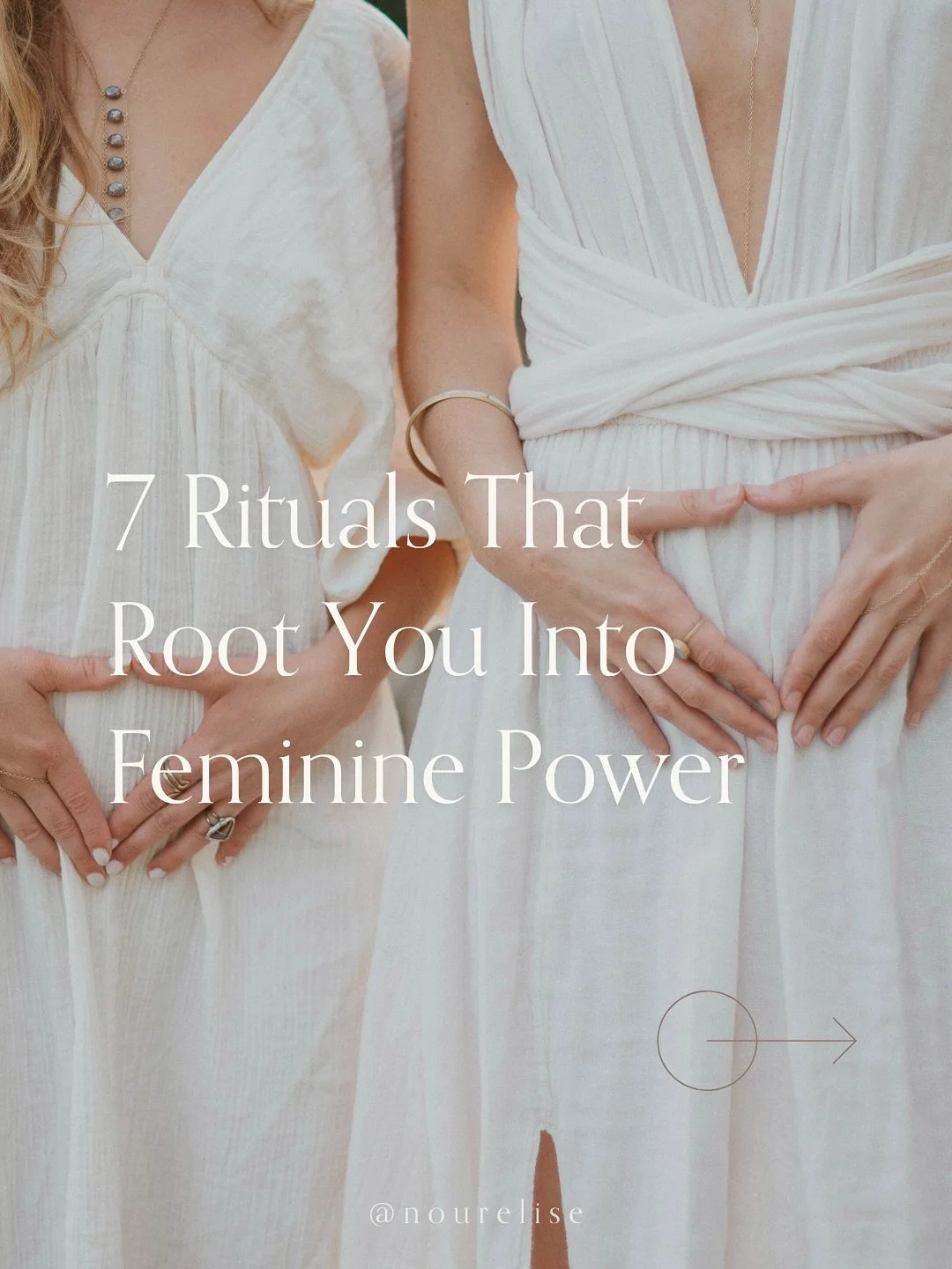 Ritual is how the feminine remembers.

It&rsquo;s how you come back to your body when life pulls you out of it.
Not as a task - but as devotion. As rhythm. As return.

These simple practices have held me in the moments I felt most disconnected.
They&