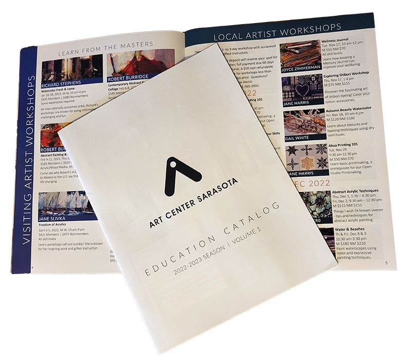 Education Catalog — Art Center Sarasota