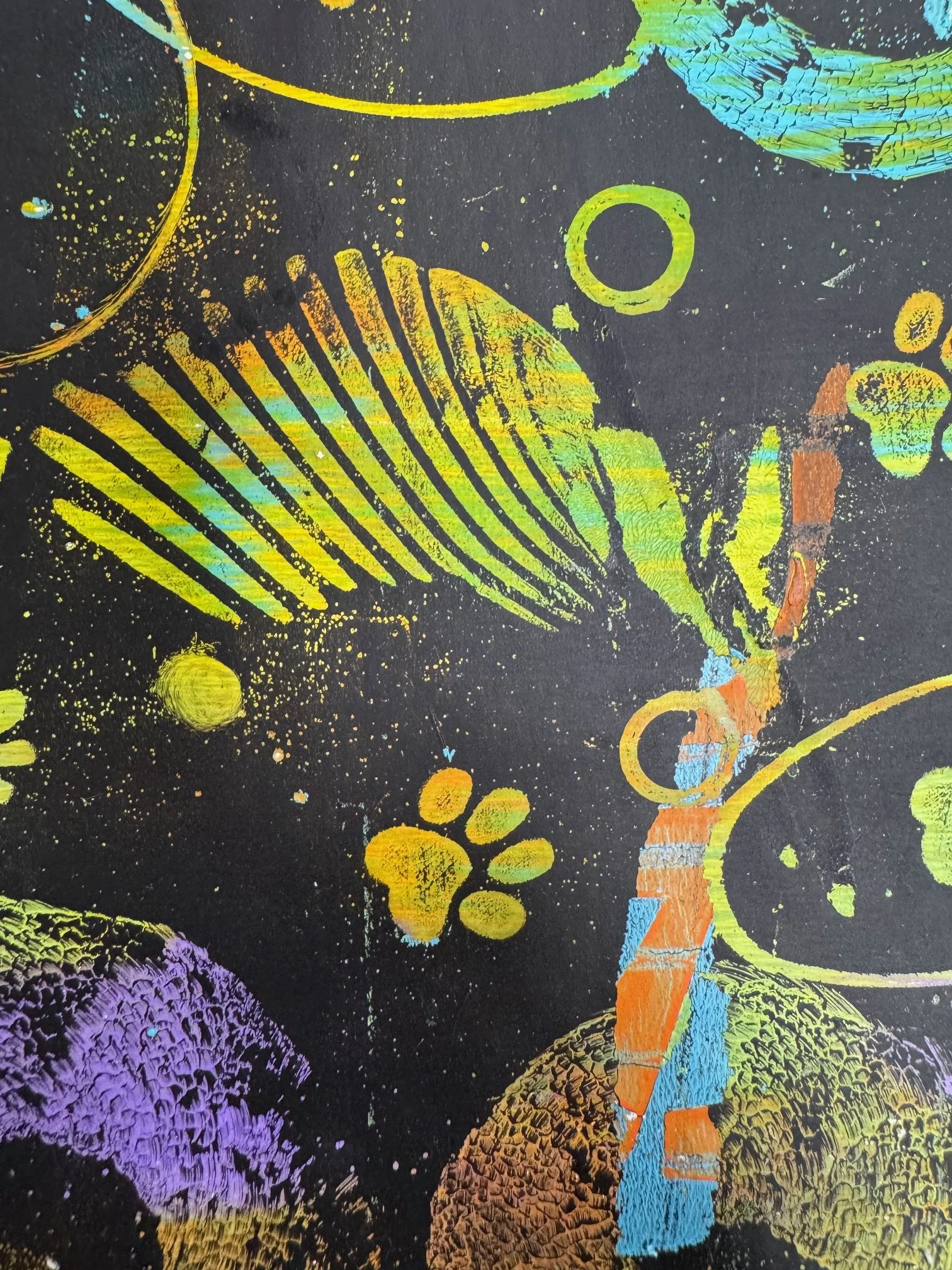 MAR 12: Gelli Printing, Ellen Kantro