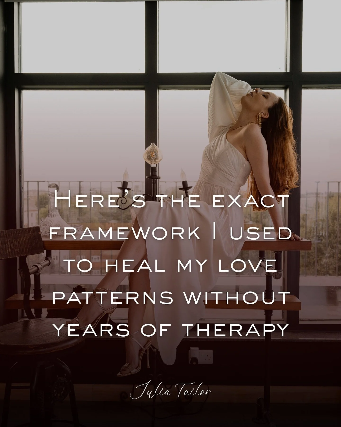 I spent years trying to understand my patterns but not actually changing them.

I could literally write a dissertation on attachment styles and still end up crying on the bathroom floor because someone took five hours to text back. 

I went to therap