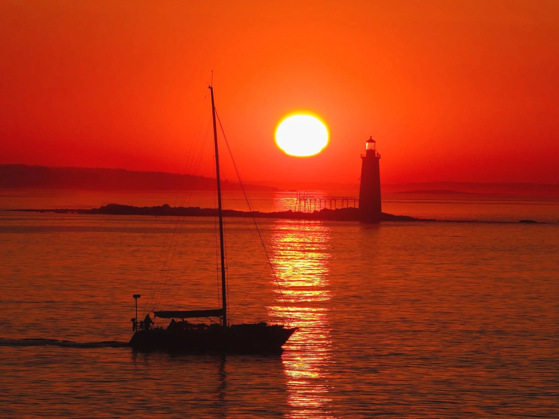 Photographing the Maine coast