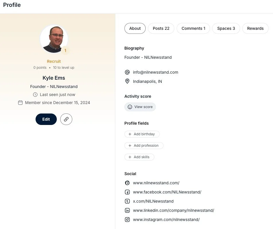 Nilnewsstand Pro Connect With Nil Professionals