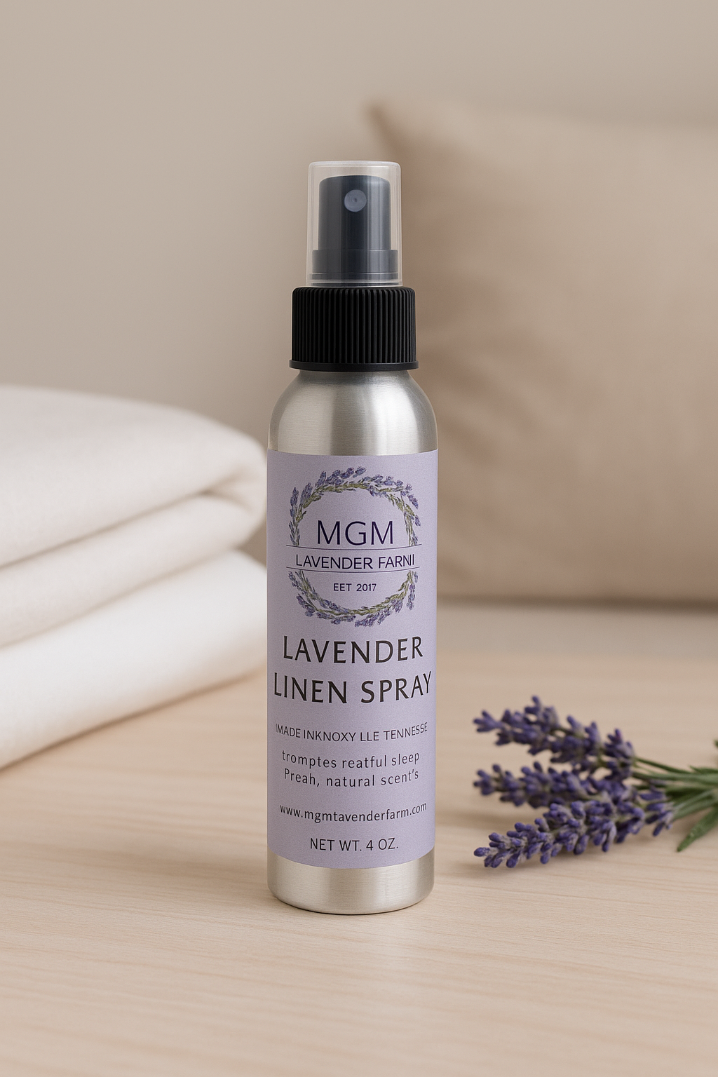 Lavender Linen Spray          (4 oz.)