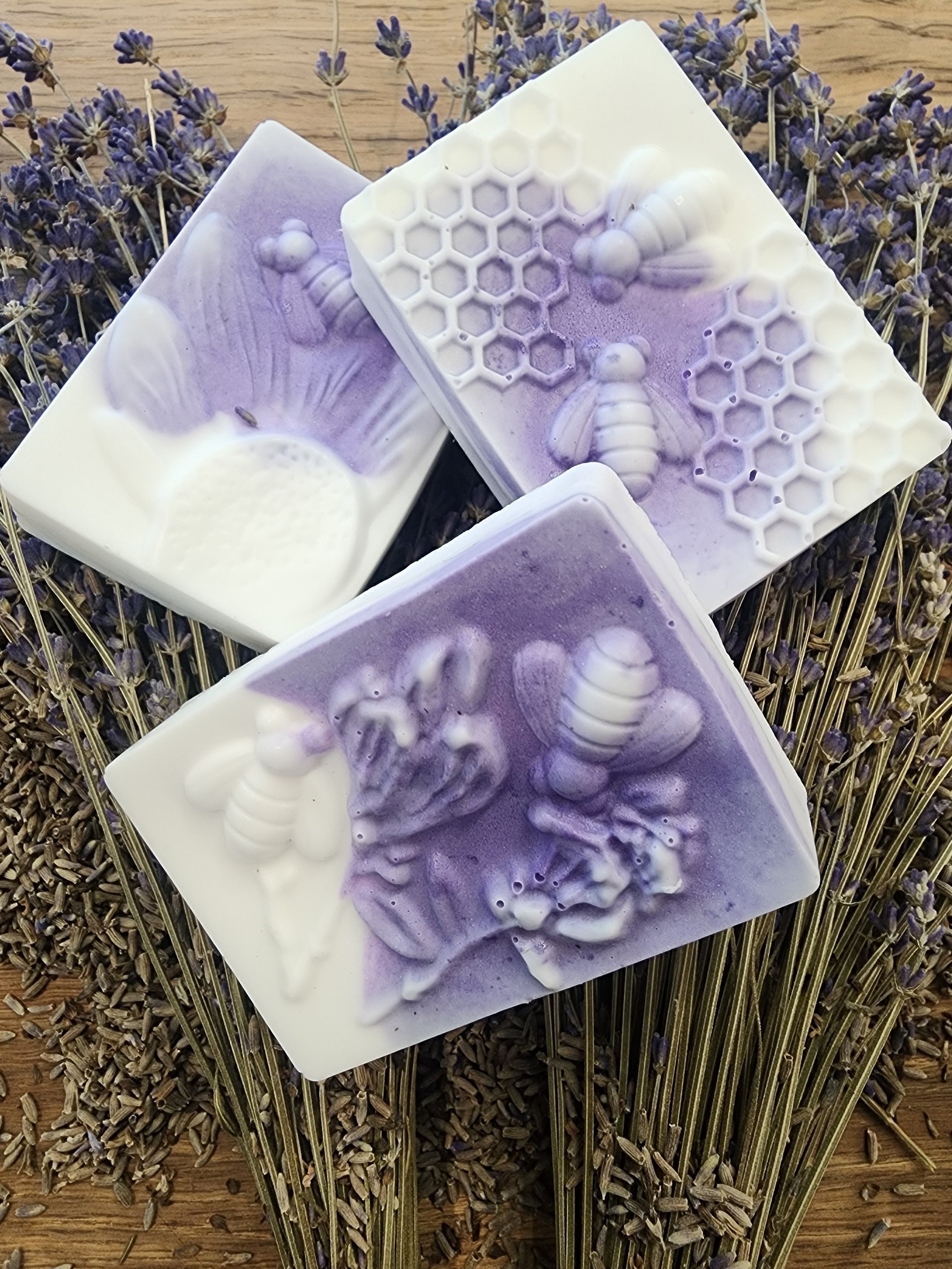 Lavender-scented Goat’s Milk Soap