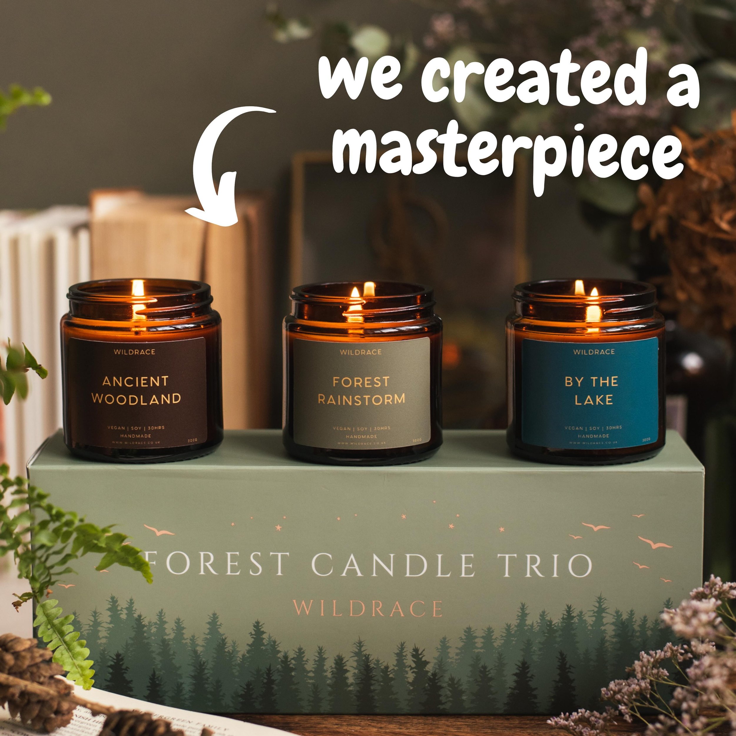 In our opinion 👀 

Our carefully crafted luxury Forest Trio candle gift set makes the perfect gift 🪵 🌲 🌙

If you are a hobbit or whimsical fantasy fan, this is for you. 

Including three unique scents inspired by the hobbit and encased in a luxur