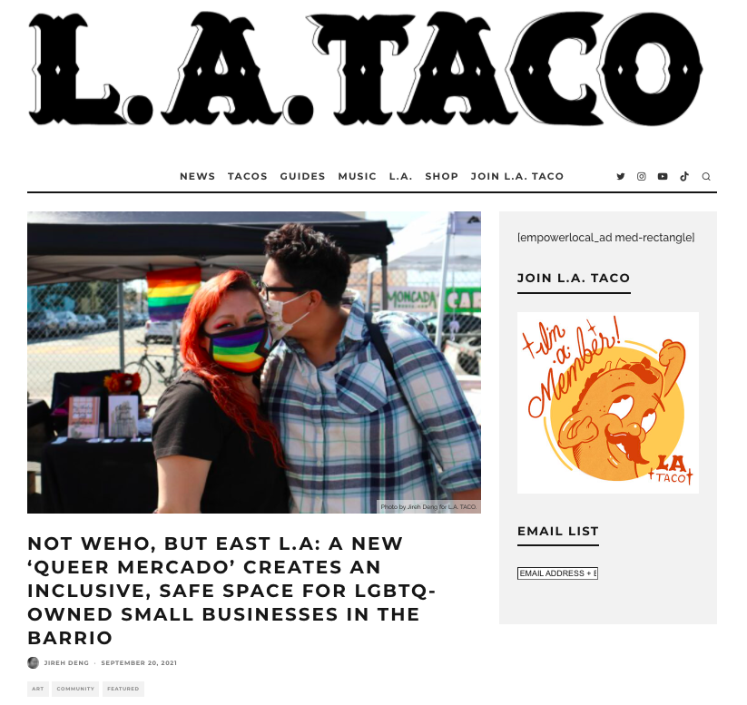 Featured: TurnOut at LA's Queer Mercado