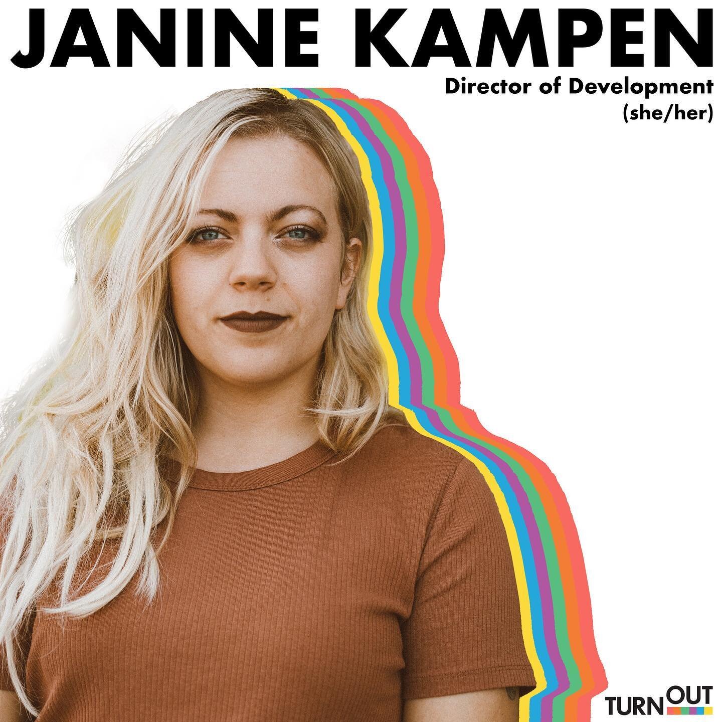 🌻Meet the Team🌻

Janine Kampen (she/her) is our fantastic Director of Development! She joined our amazing team in April and has been crucial for our work of empowering our LGBTQ+ communities!

💥Sun/Moon/Rising Sign?: Aries Sun. I don't know the ti