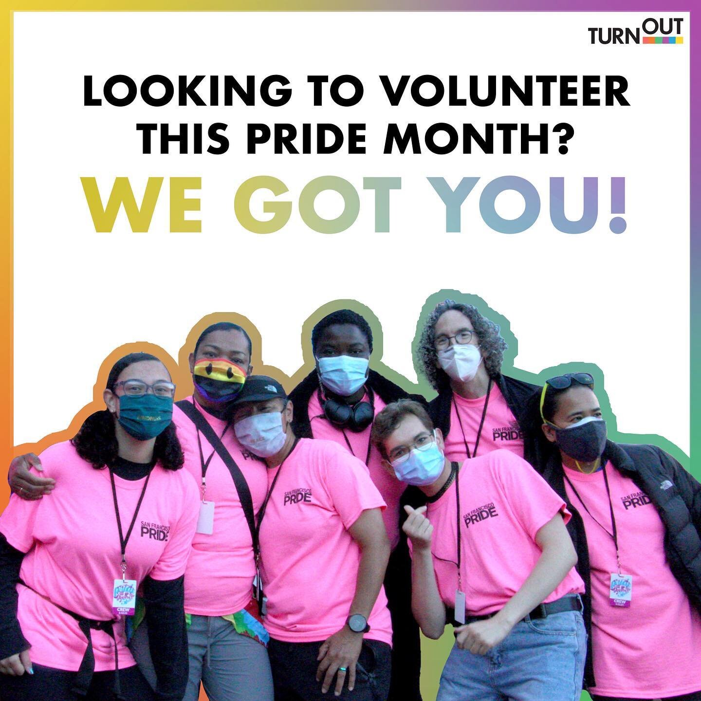 ✨Looking to volunteer during Pride Month? We got you!✨

June is an important month in the LGBTQ+ community because it marks the anniversary of the Stonewall Riots in 1969. A year later, the first Pride march was held in NYC. Today, Pride month is a t