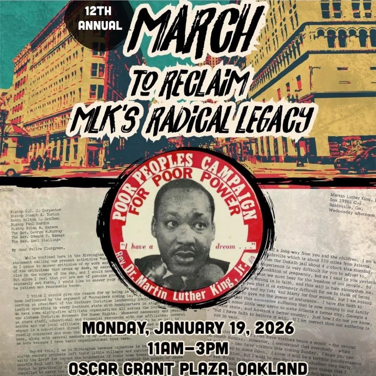 12th Annual March to Reclaim MLK’s Radical Legacy