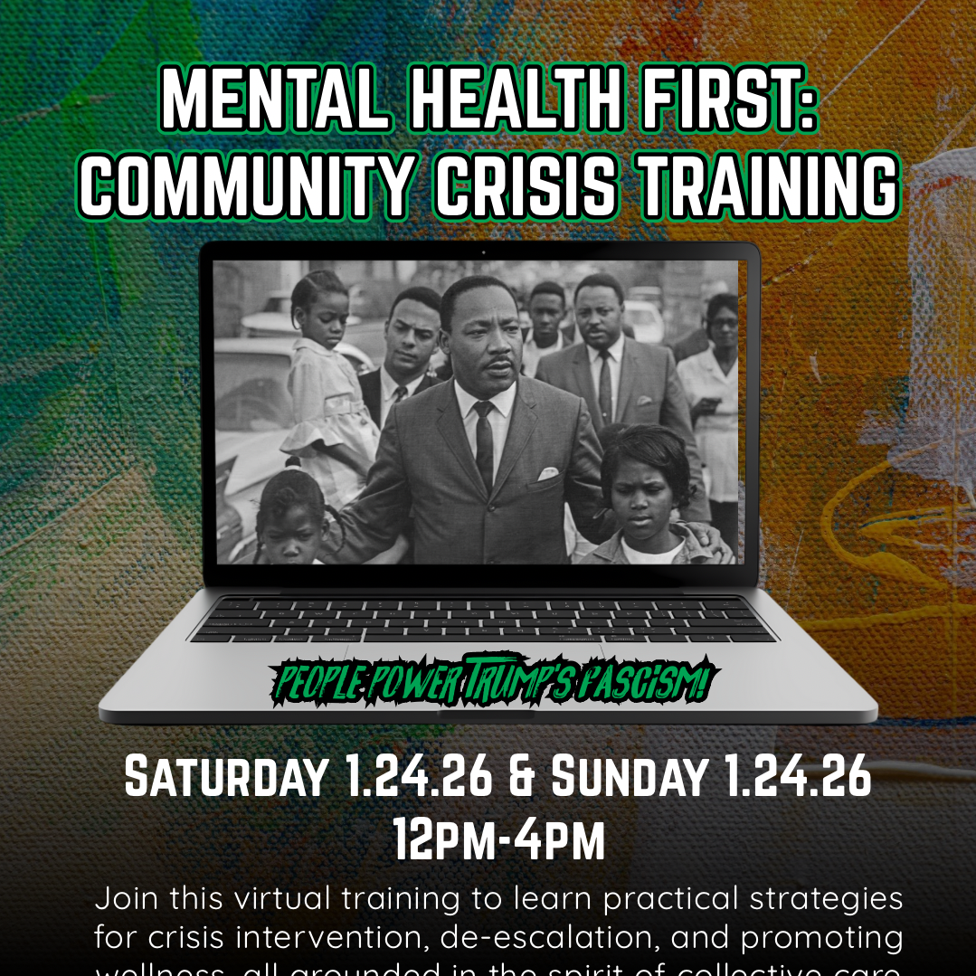 Mental Health First: A Community Crisis Training 