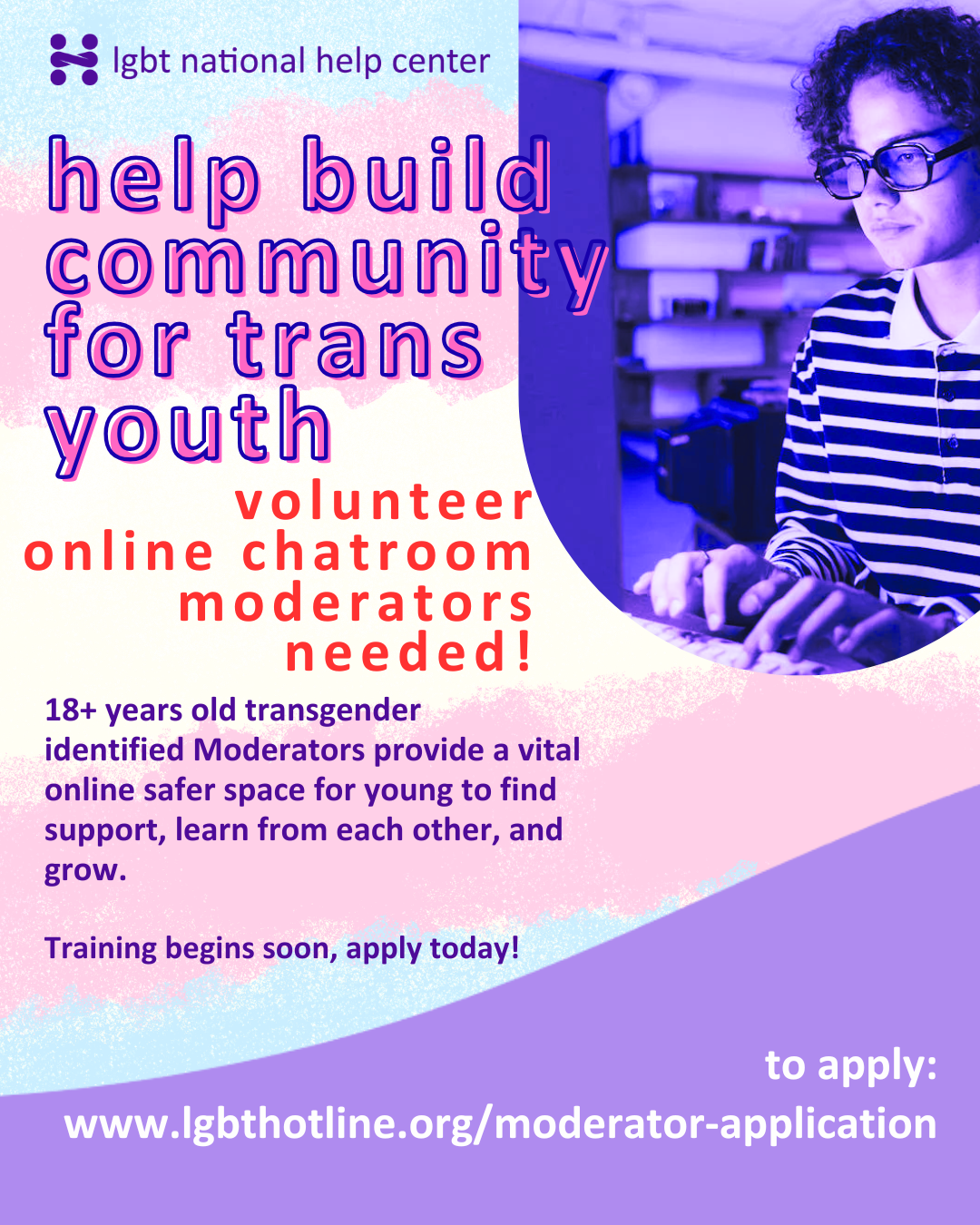 Become A Youth Chatroom Moderator Volunteer — Ensure a Safe Space for Youth (Apply by April 2nd!)