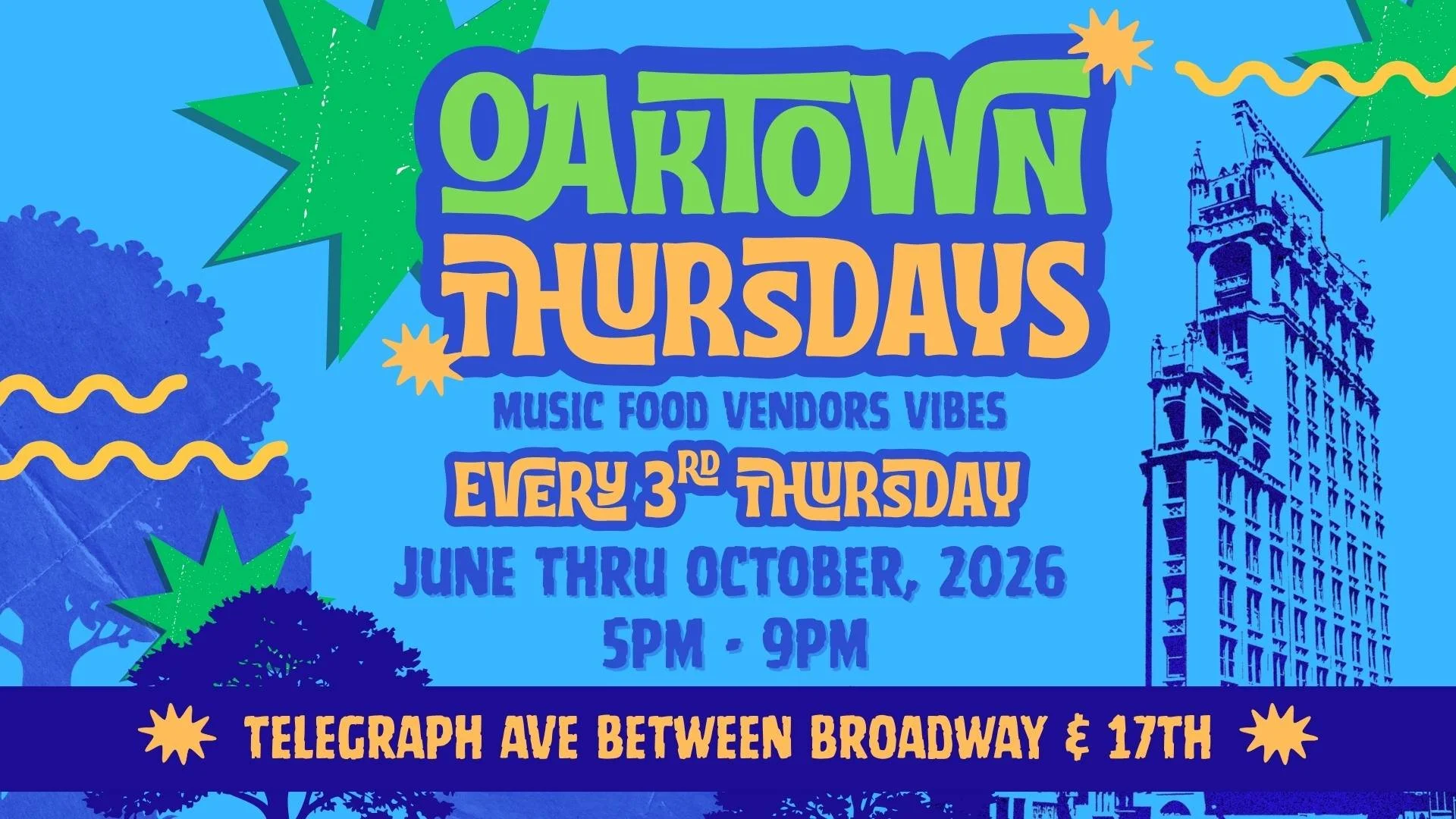 Volunteer for OakTown Thursdays