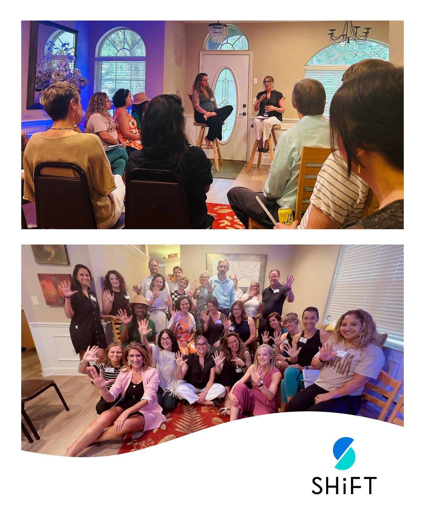 🩵💙🩵 It was such a special evening filled with connection, conversation, and a shared vision for what&rsquo;s possible when we come together to support mental health and emotional growth. 
SHiFT is bringing much-needed diversity, greater access, an