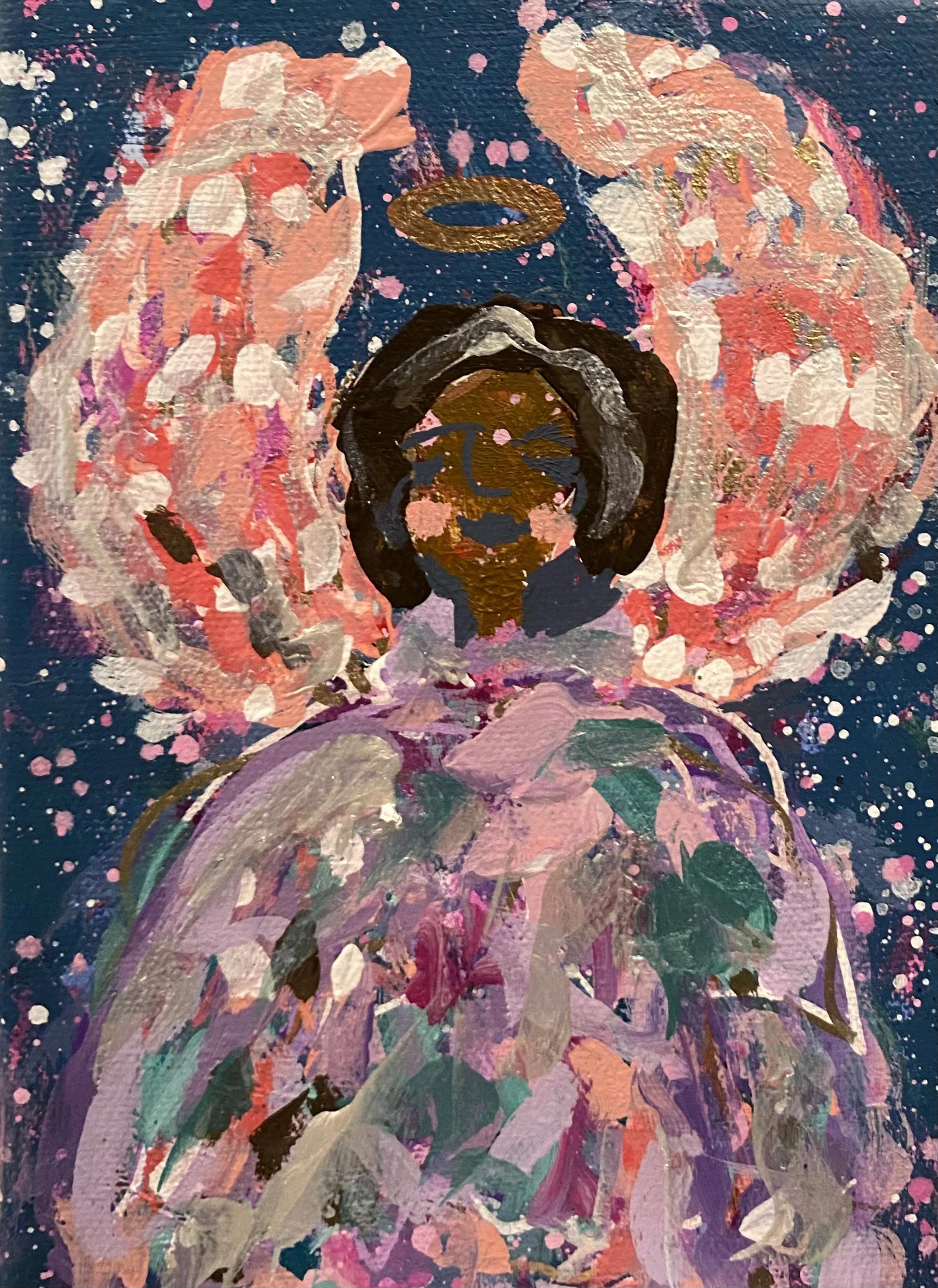 "Grace" 5x7 original painting on canvas