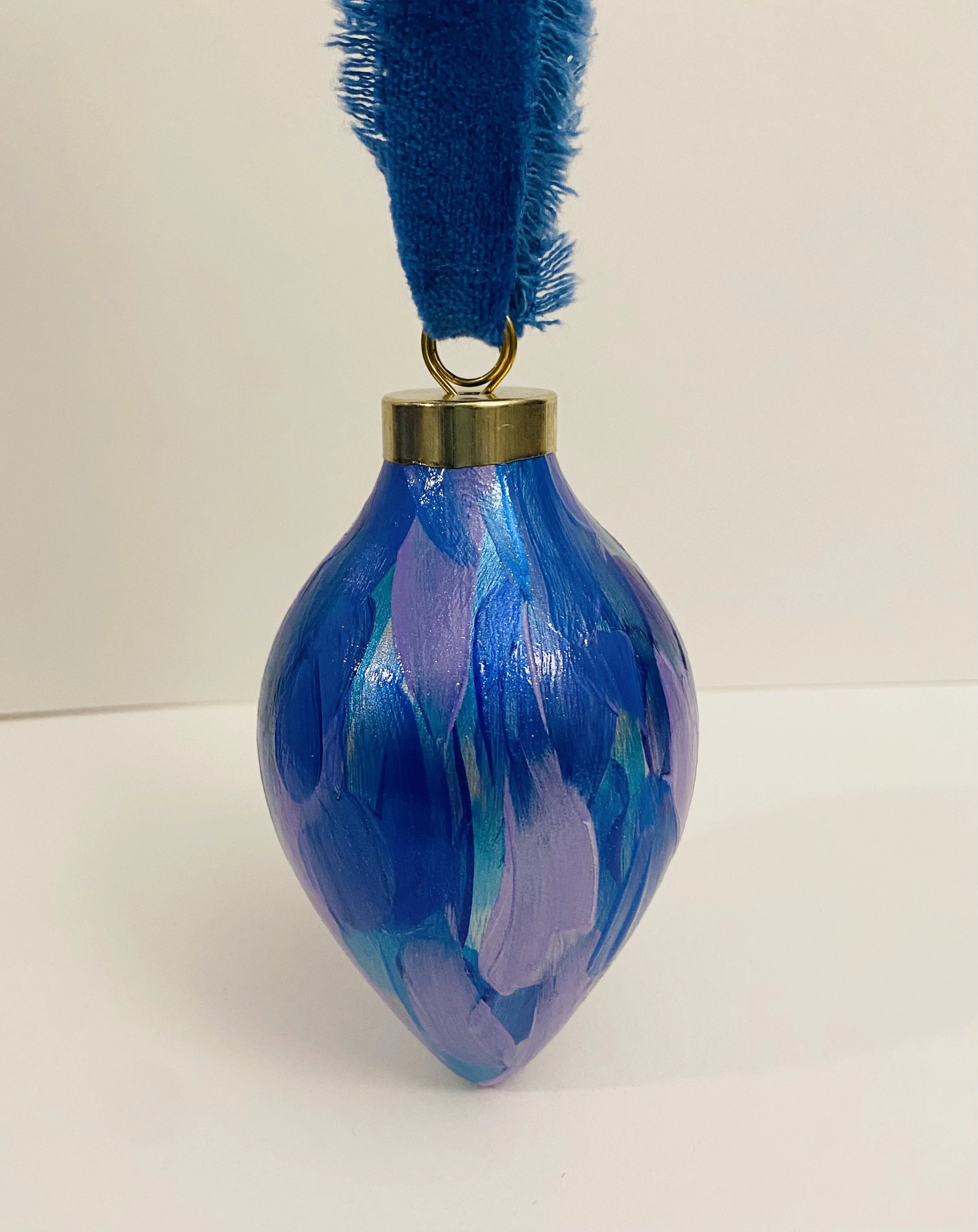 3" Bulb #1 Ceramic Ornament