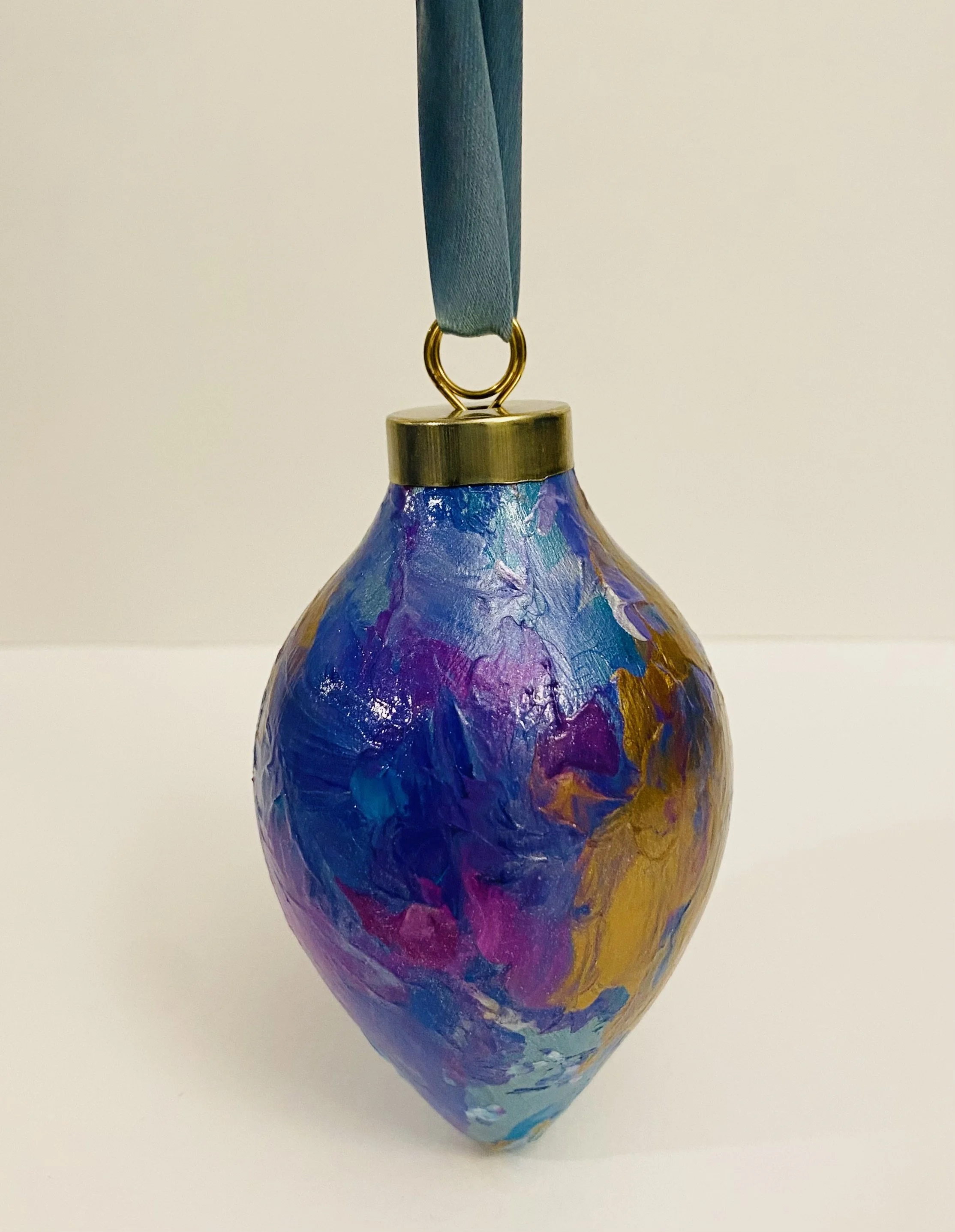 3" Bulb #2 Ceramic Ornament