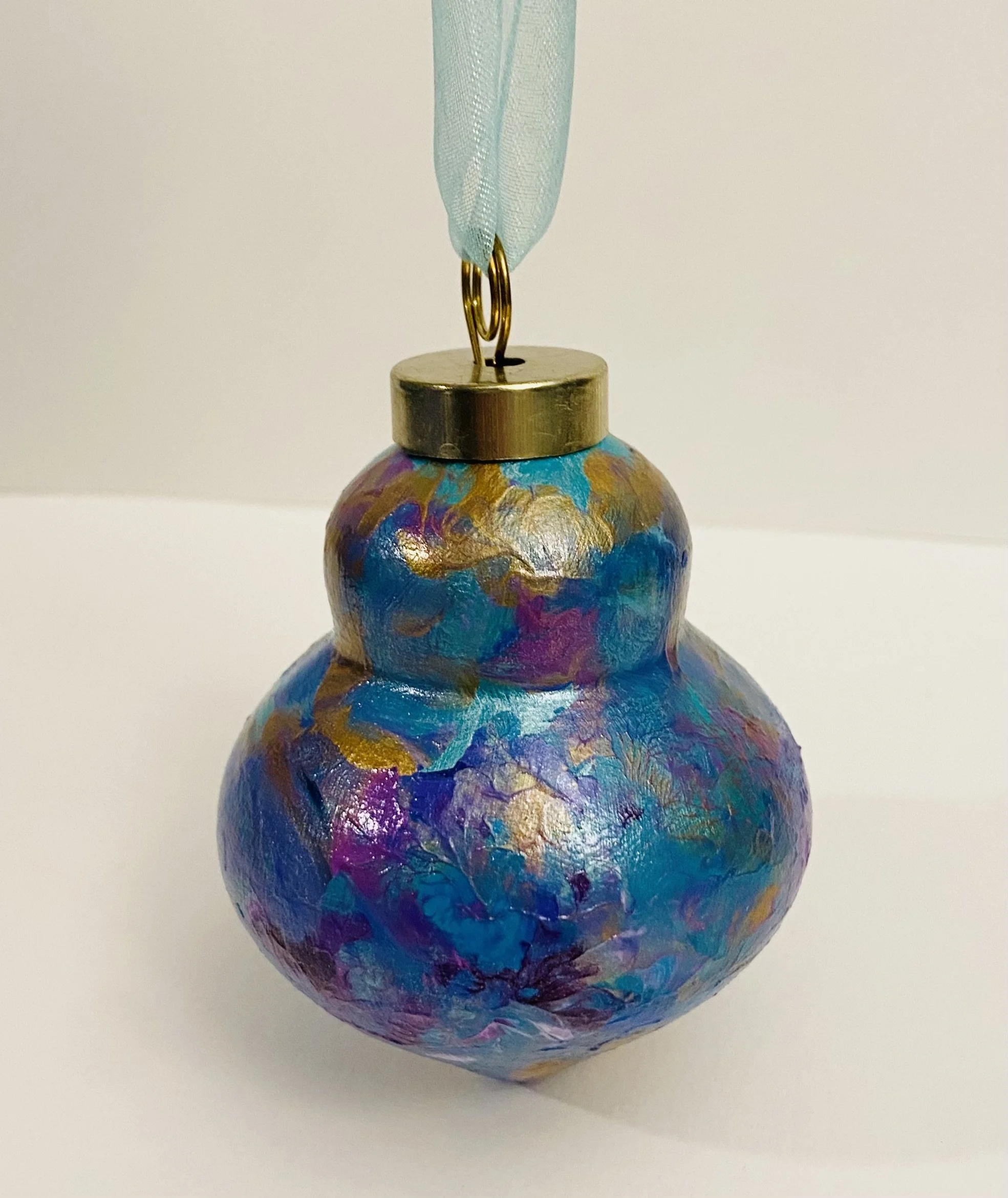 3" Finial #5 Ceramic Ornament