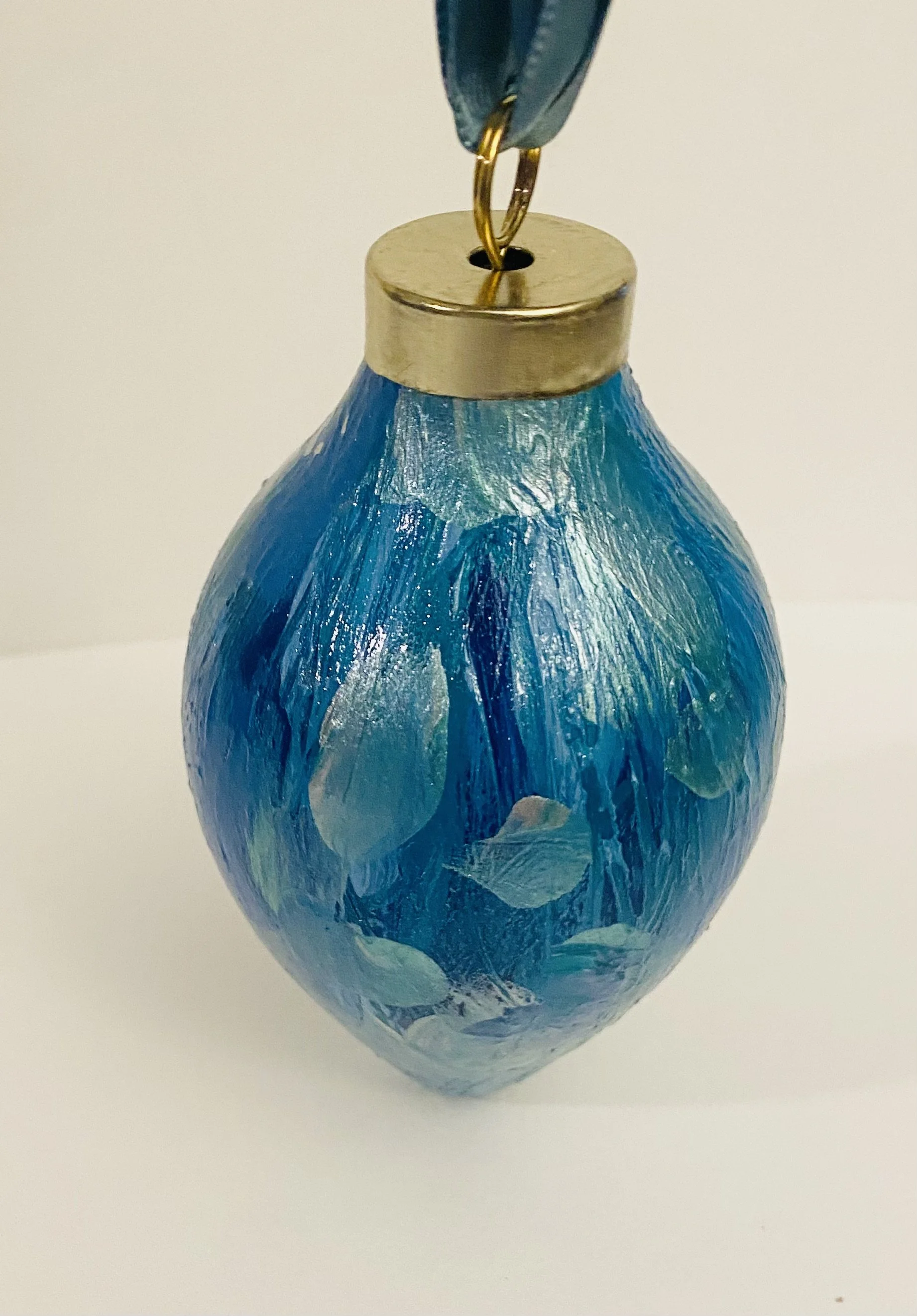 3" Bulb #6 Ceramic Ornament