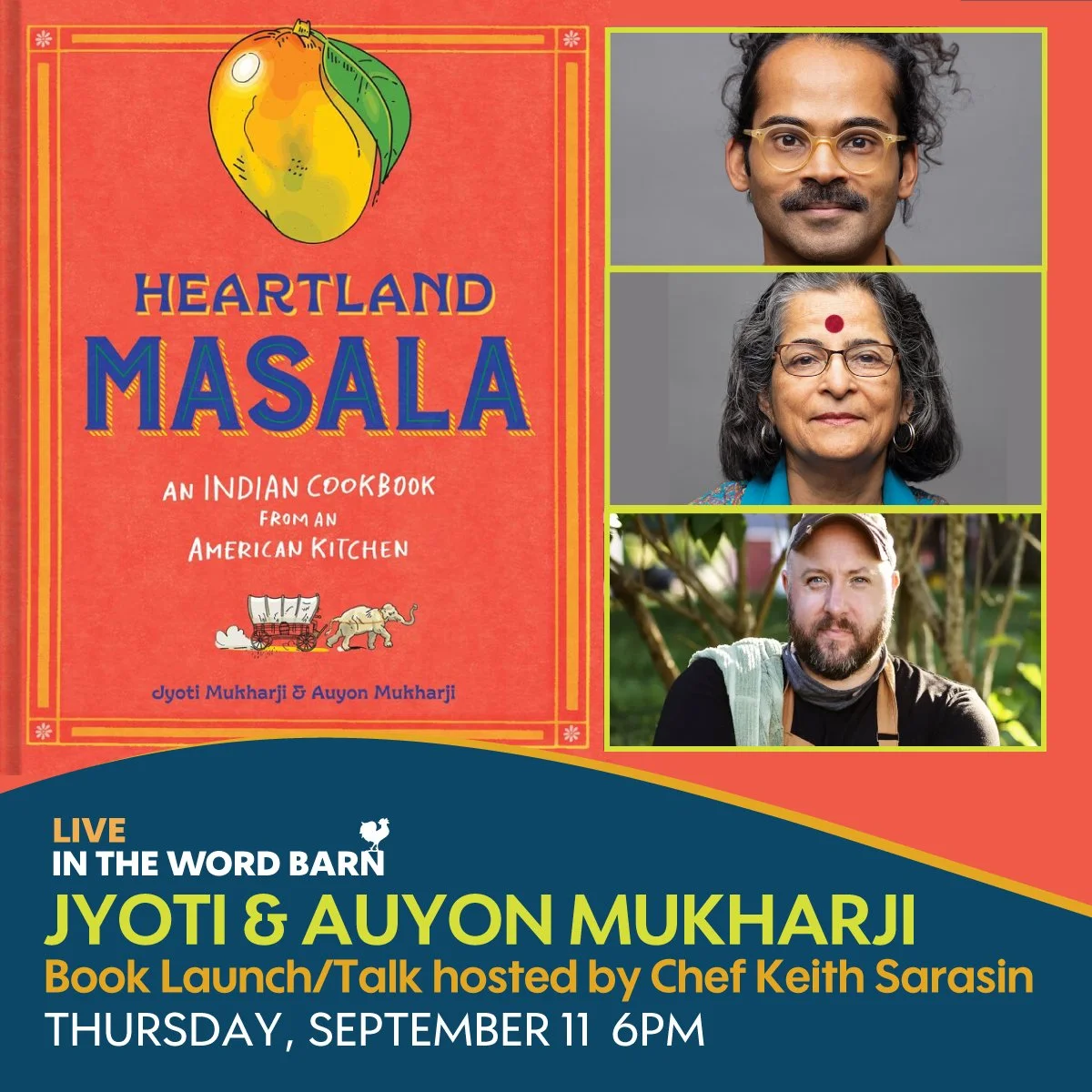 Heartland Masala Book Launch & Talk