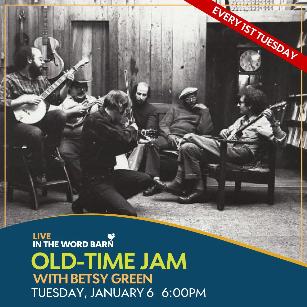Old-Time Jam Session w/Betsy Green