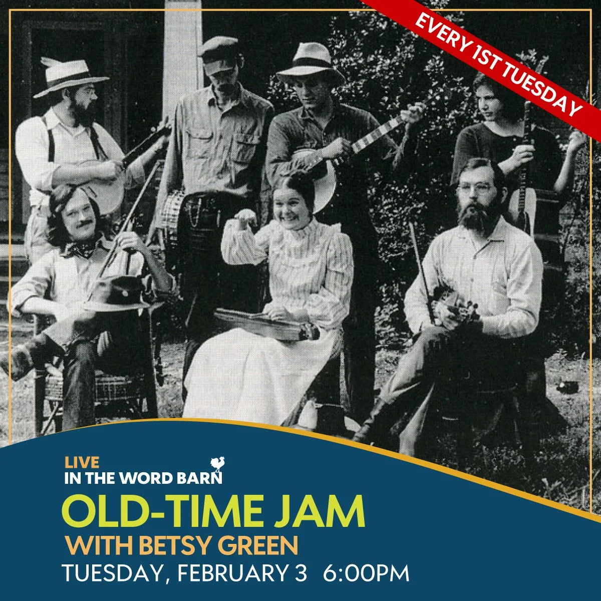 Old-Time Jam Session w/Betsy Green