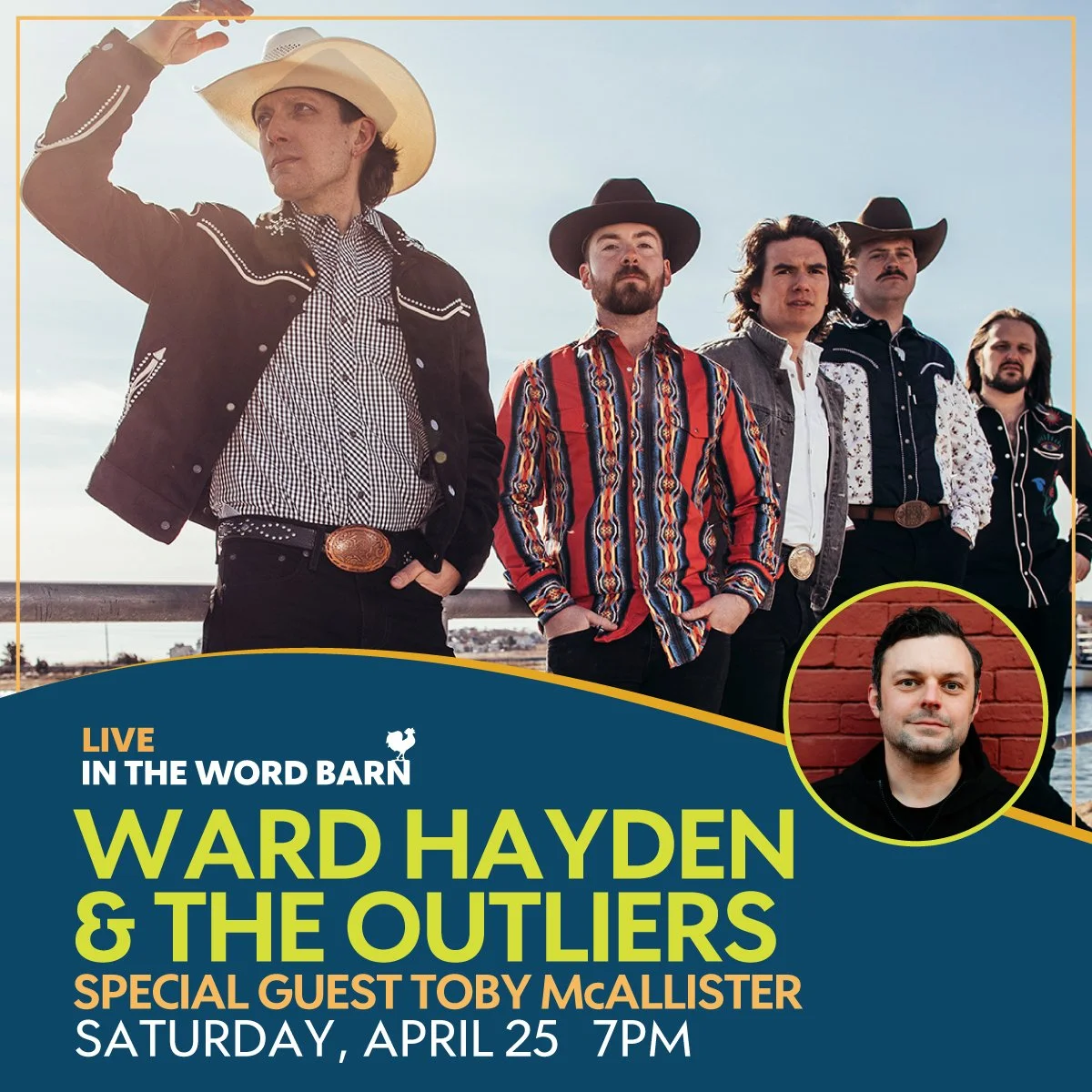 Ward Hayden &amp; The Outliers with special guest Toby McAllister