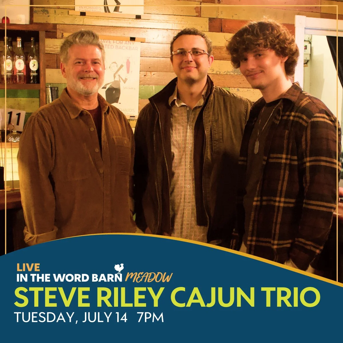 Steve Riley Cajun Trio