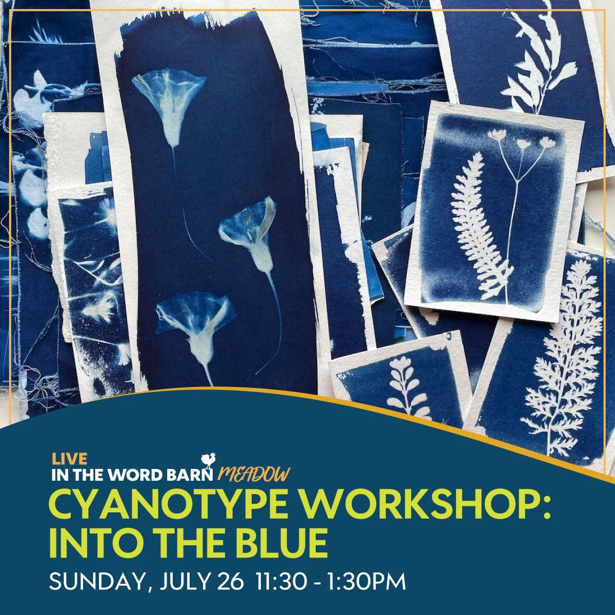 Cyanotype Workshop: Into The Blue