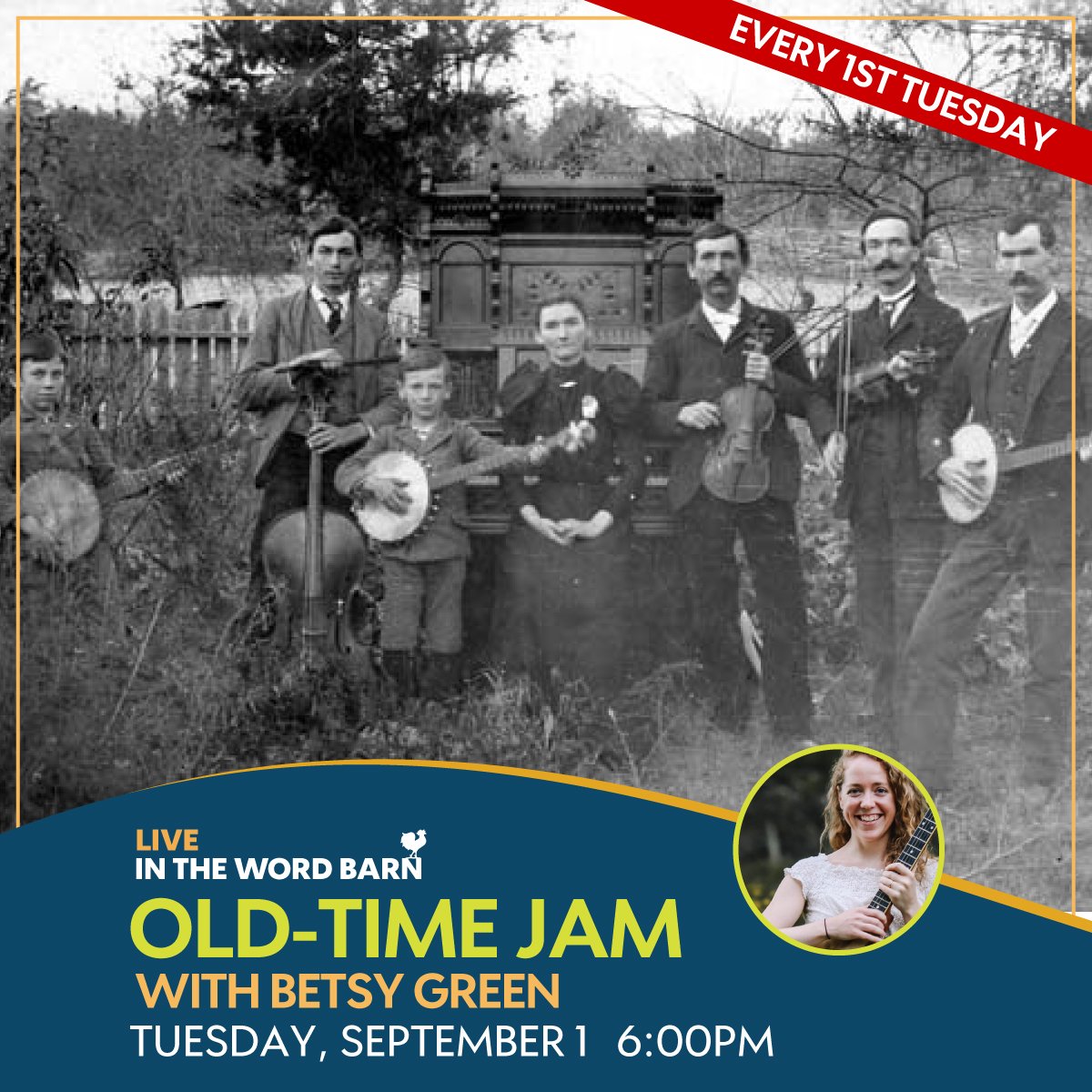Old-Time Jam Session w/Betsy Green