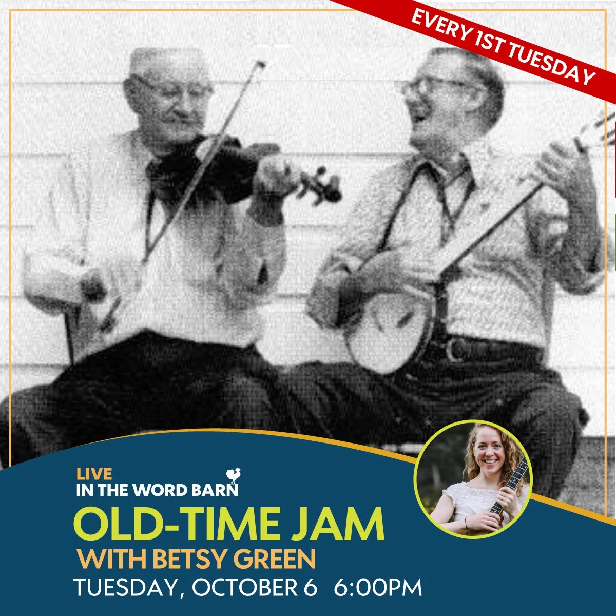 Old-Time Jam Session w/Betsy Green